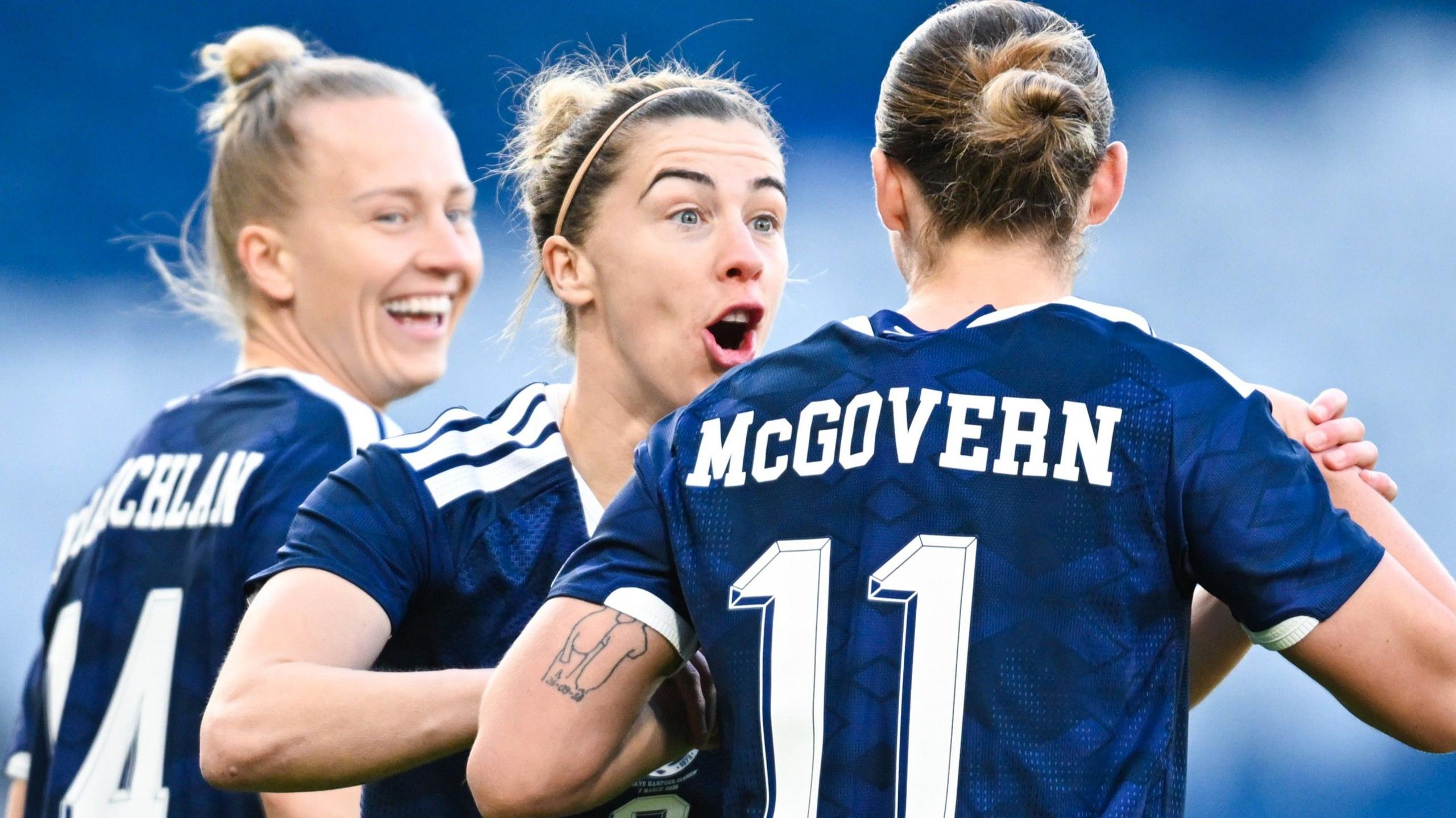 Scotland celebrate