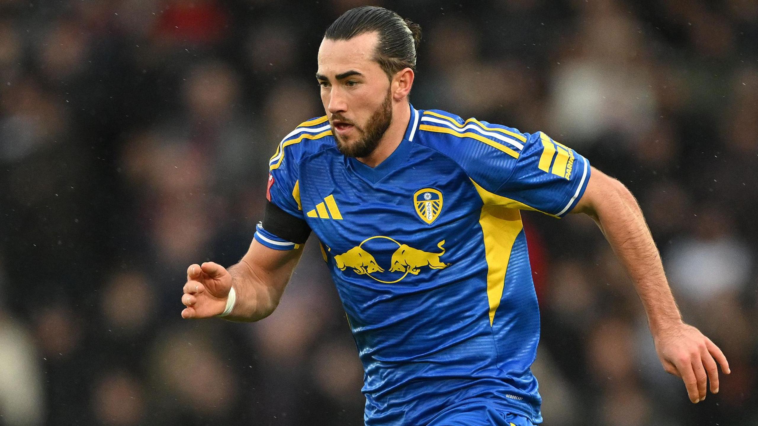 Jack Harrison in action for Leeds United