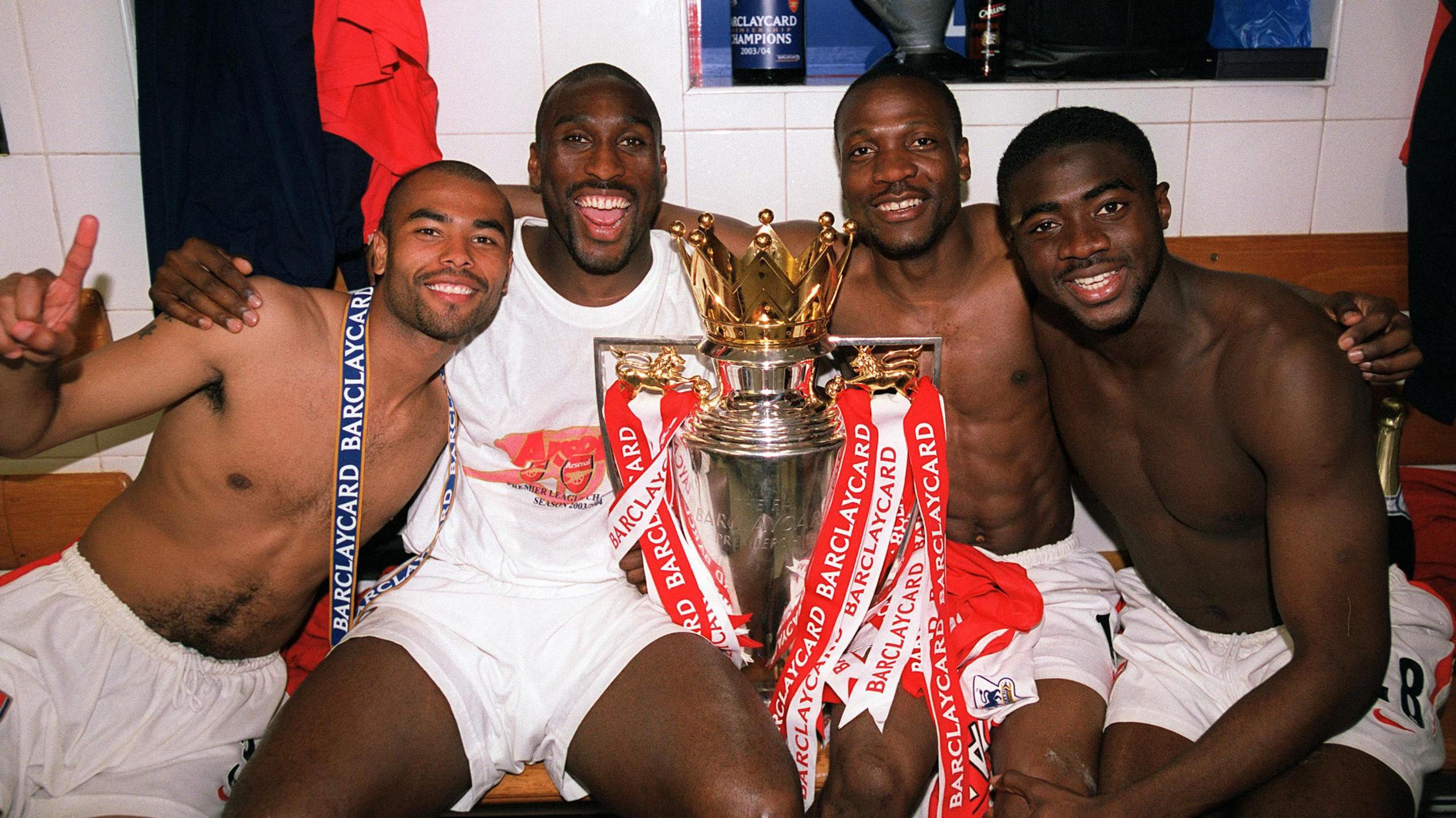 Ashley Cole, Sol Campbell, Lauren, Kolo Toure