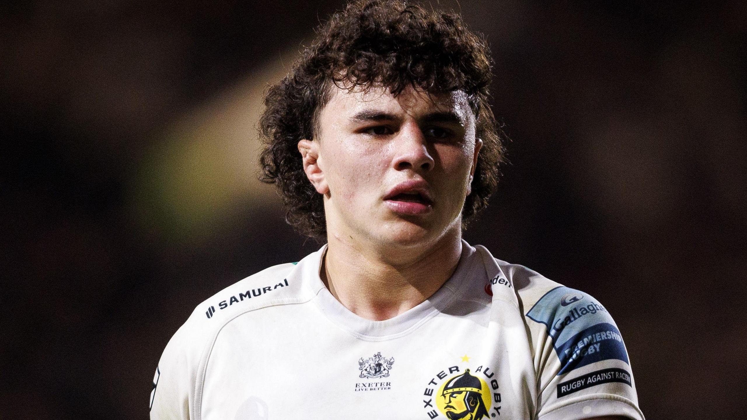 Exeter Chiefs back-row forward Kane James