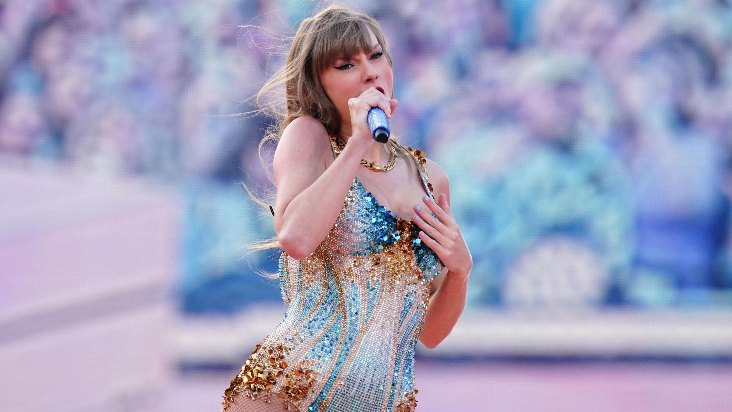 Taylor Swift performs in Edinburgh at Murrayfield stadium for her Eras tour