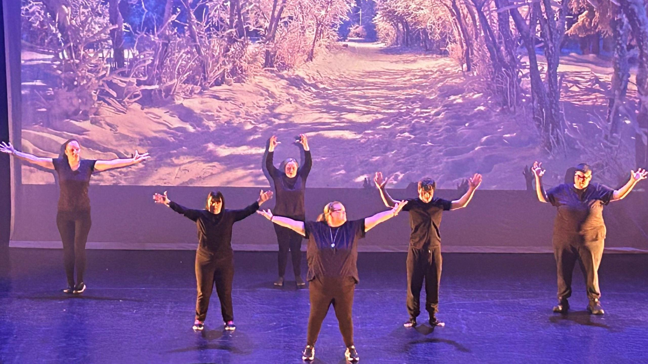 Grŵp Dawns Llwybrau, Sioe DiB 2024 ‘Taith yr Eira’ 