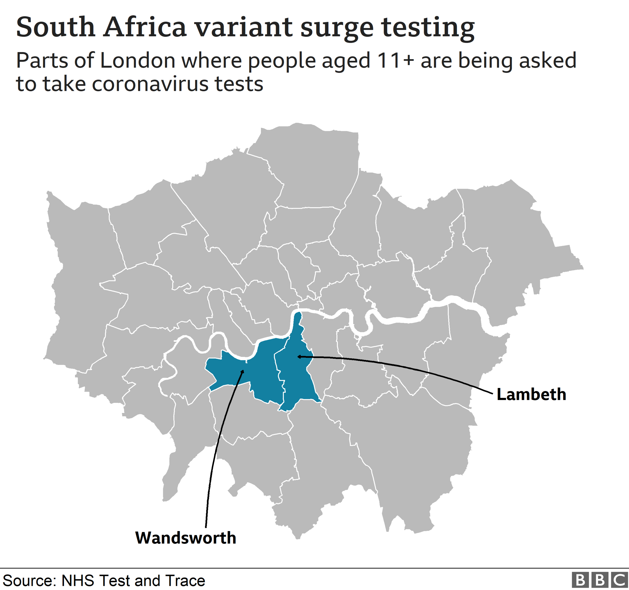 Surge testing map