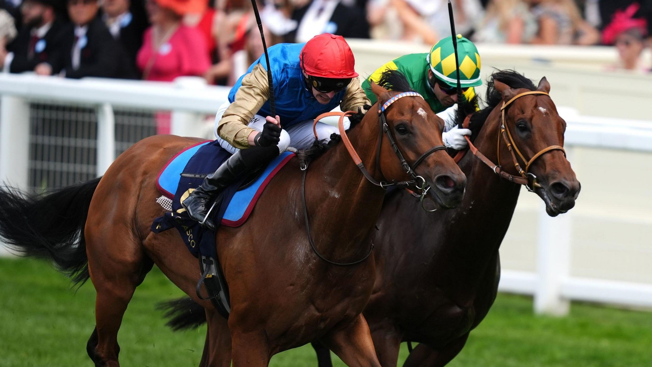 Lazzat holds off Satono Reve at Royal Ascot