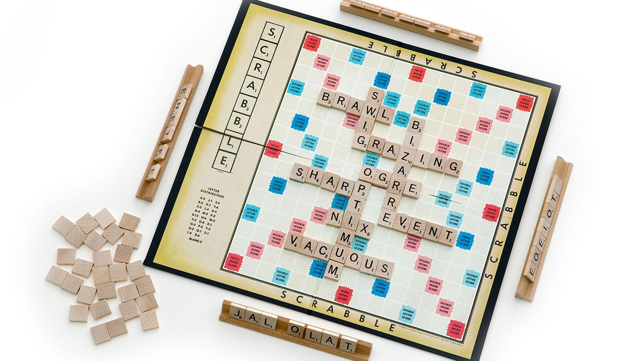 scrabble board