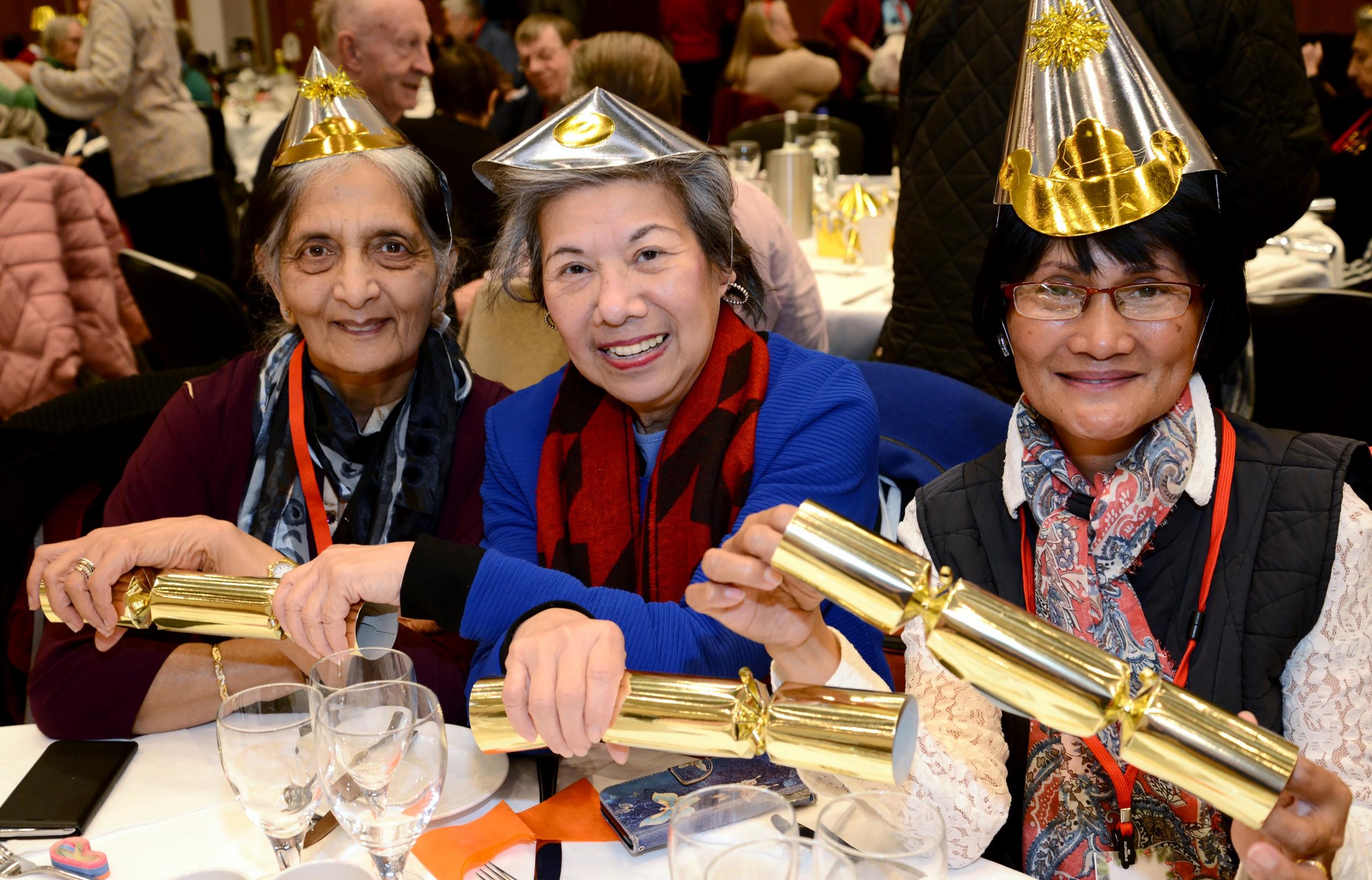 Baharati Patel, Celenita Ortega And Marietta Fortescue