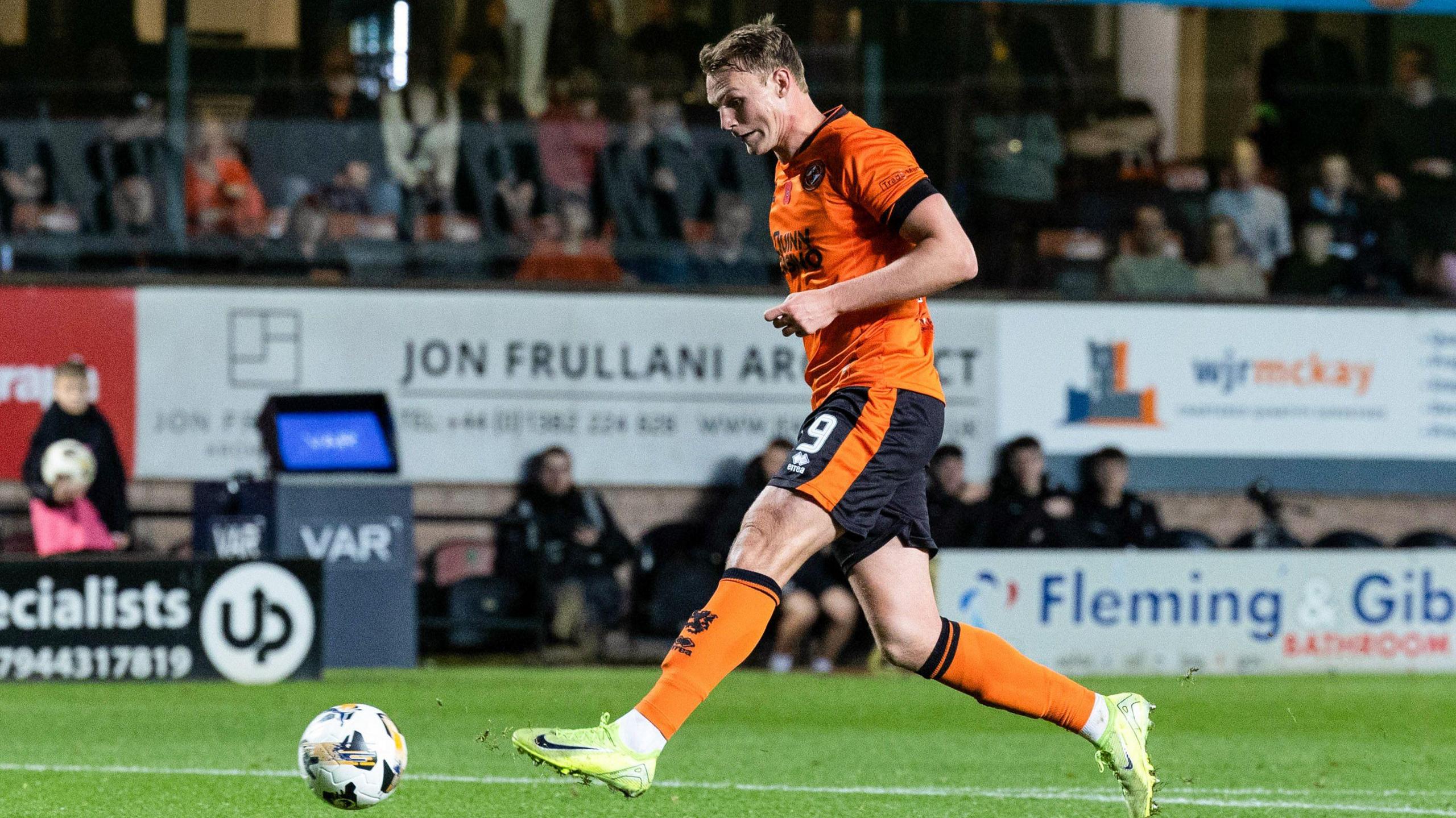 Dundee United forward Sam Dalby 