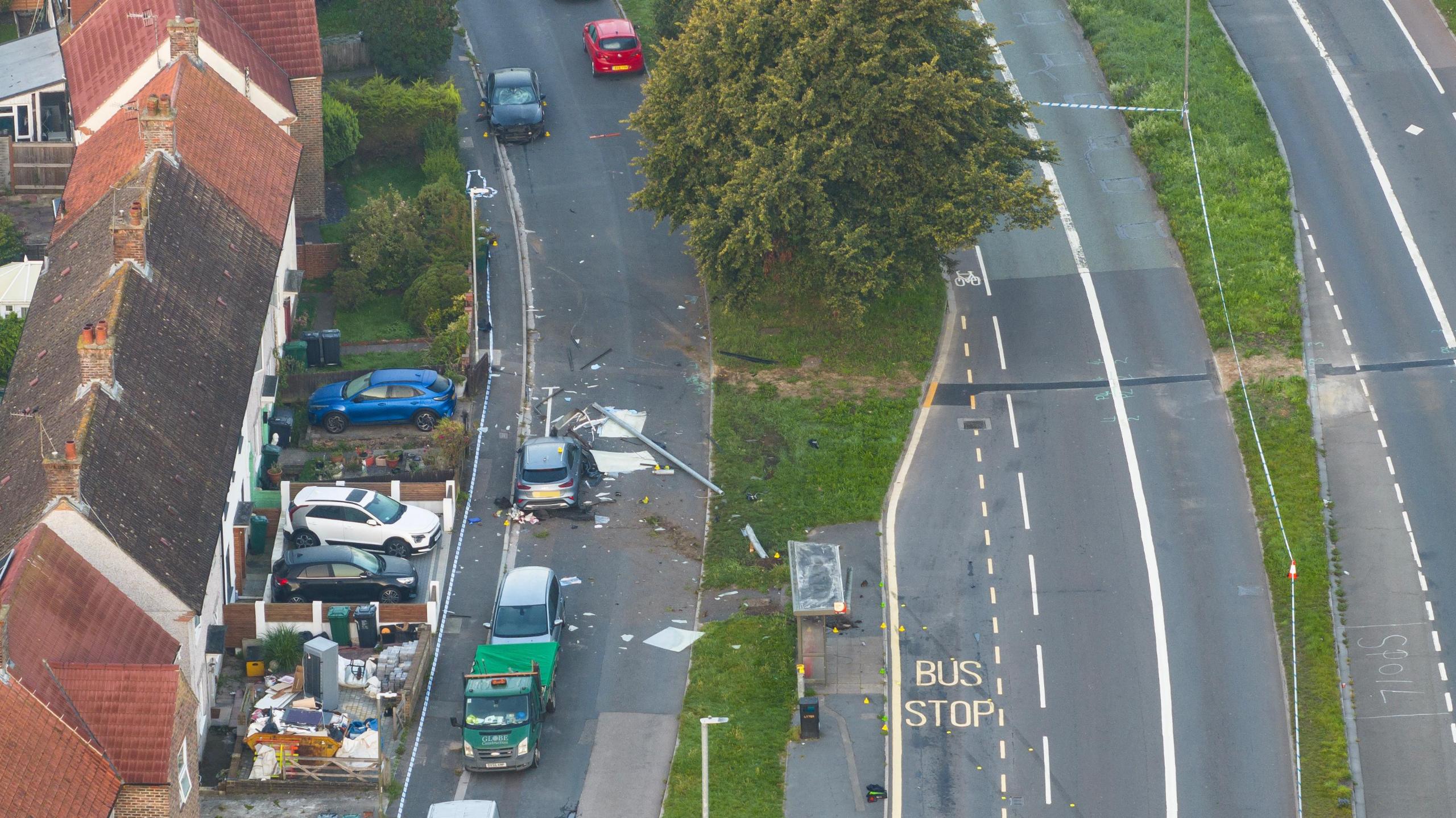 Crash in Brighton