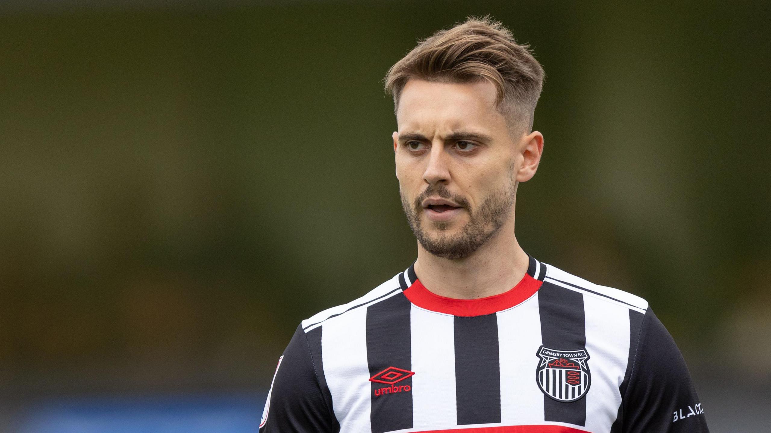 Danny Rose in action for Grimsby Town