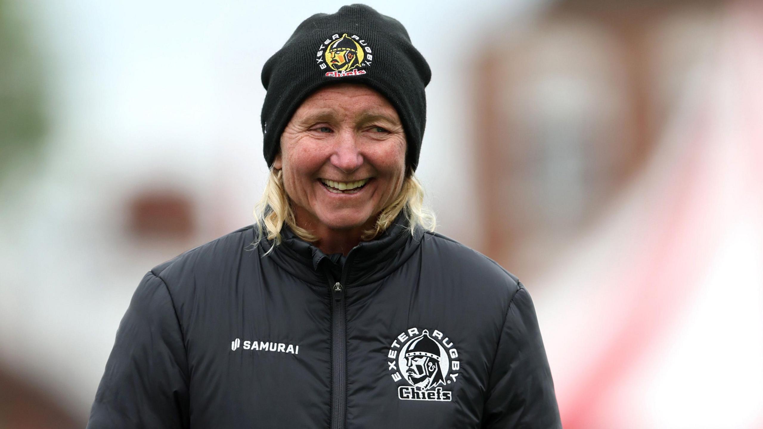 Exeter Chiefs women's rugby union team coach Susie Appleby