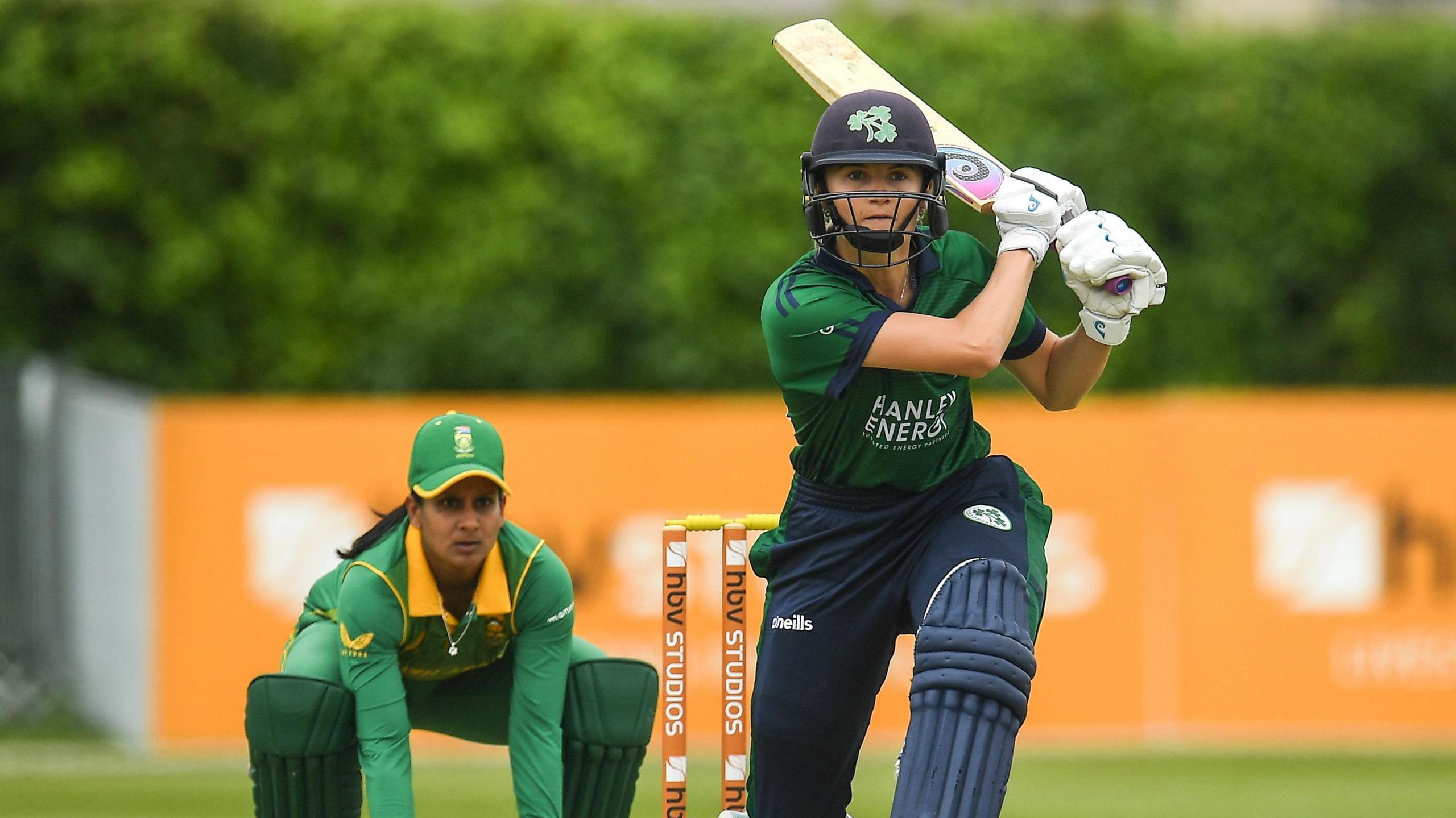 Ireland's Gaby Lewis hits out against South Africa in 2022