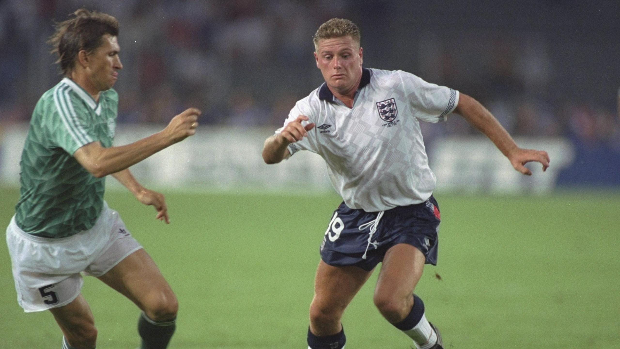 Paul Gascoigne at Italia 90