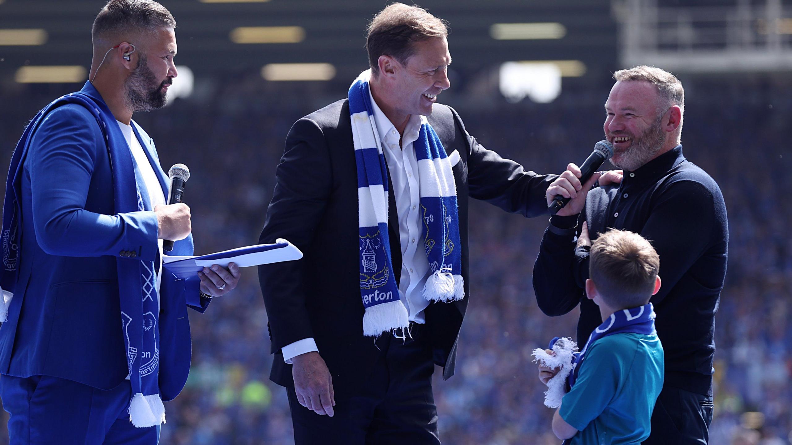 Tony Bellew, Duncan Ferguson and Wayne Rooney