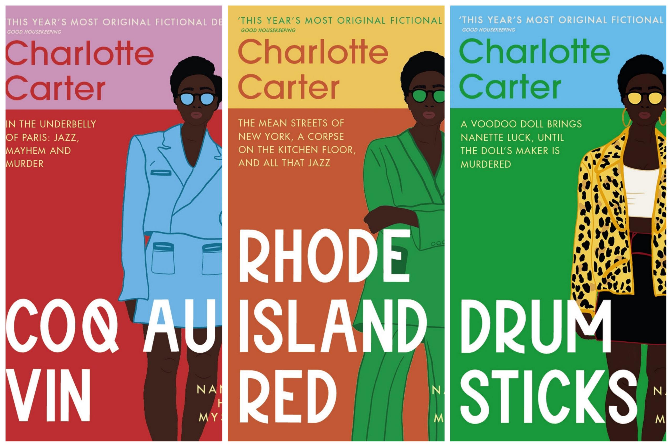 Charlotte Carter book covers illustrated by Lucy Turner