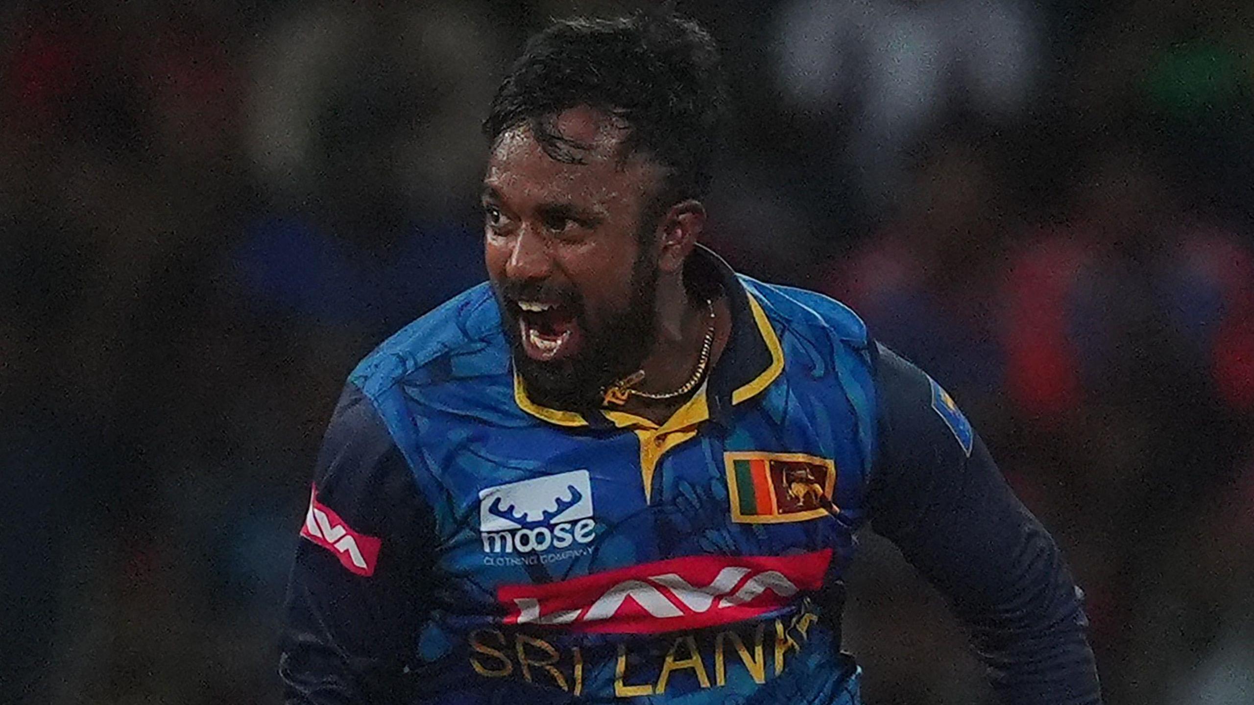 Charith Asalanka of Sri Lanka