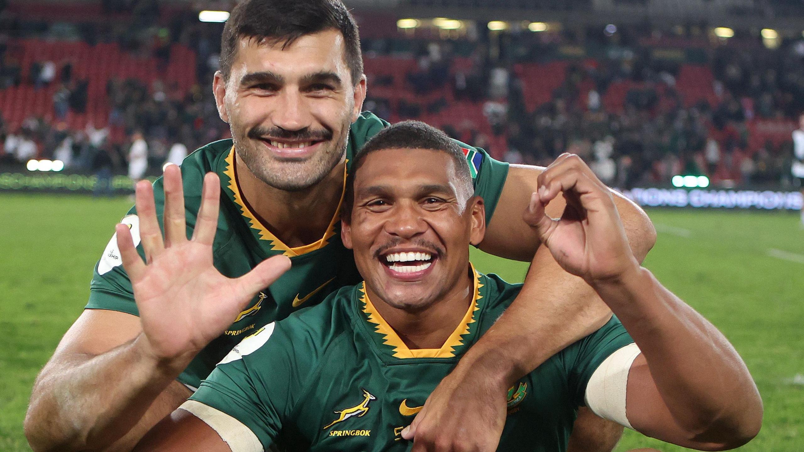 Damian de Allende and Damian Willemse