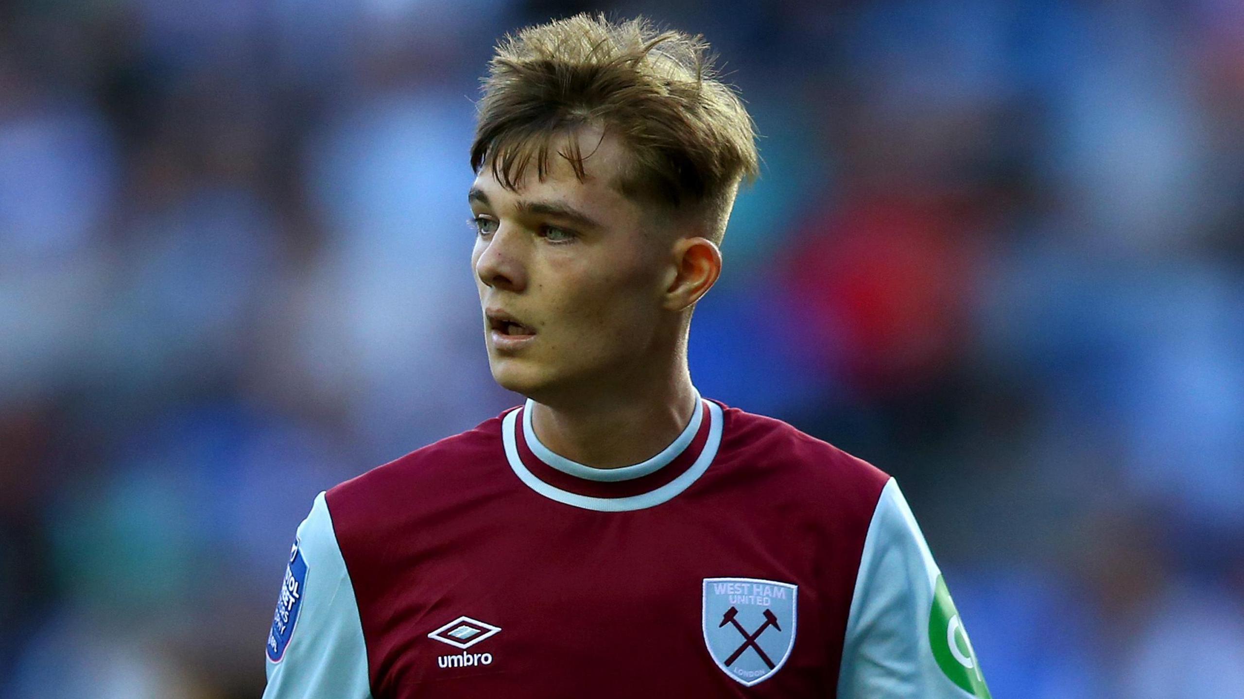 Sean Moore in action for West Ham
