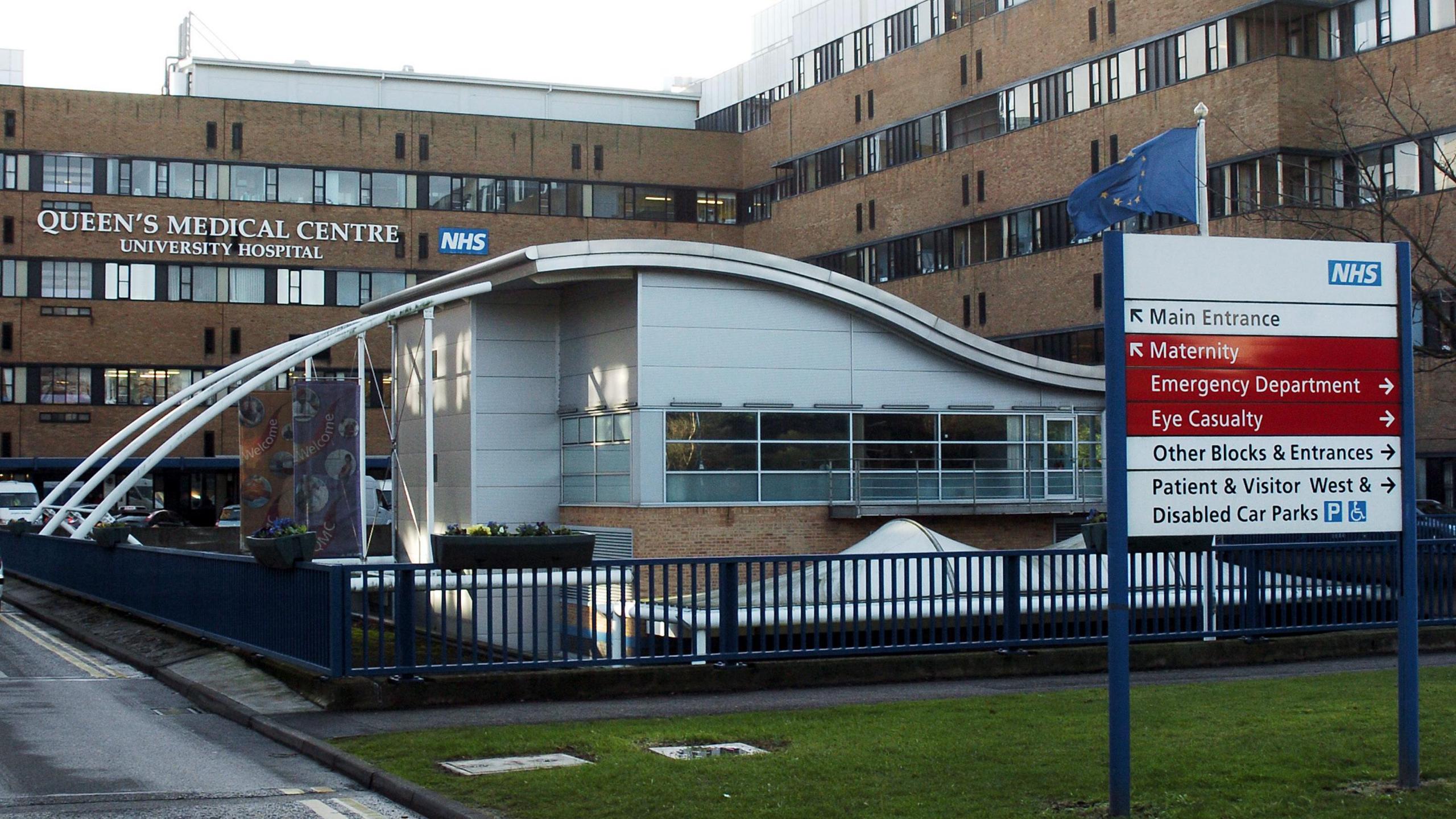 The Queen's Medical Centre in Nottingham