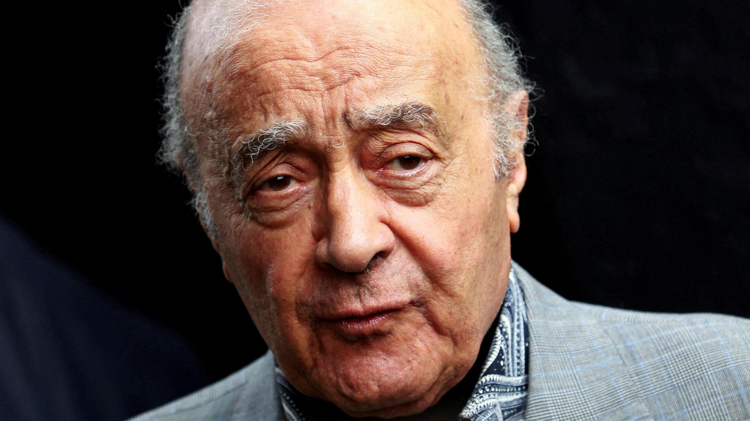 Mohamed Al Fayed during a news conference at Craven Cottage stadium in London 3 August 2010.