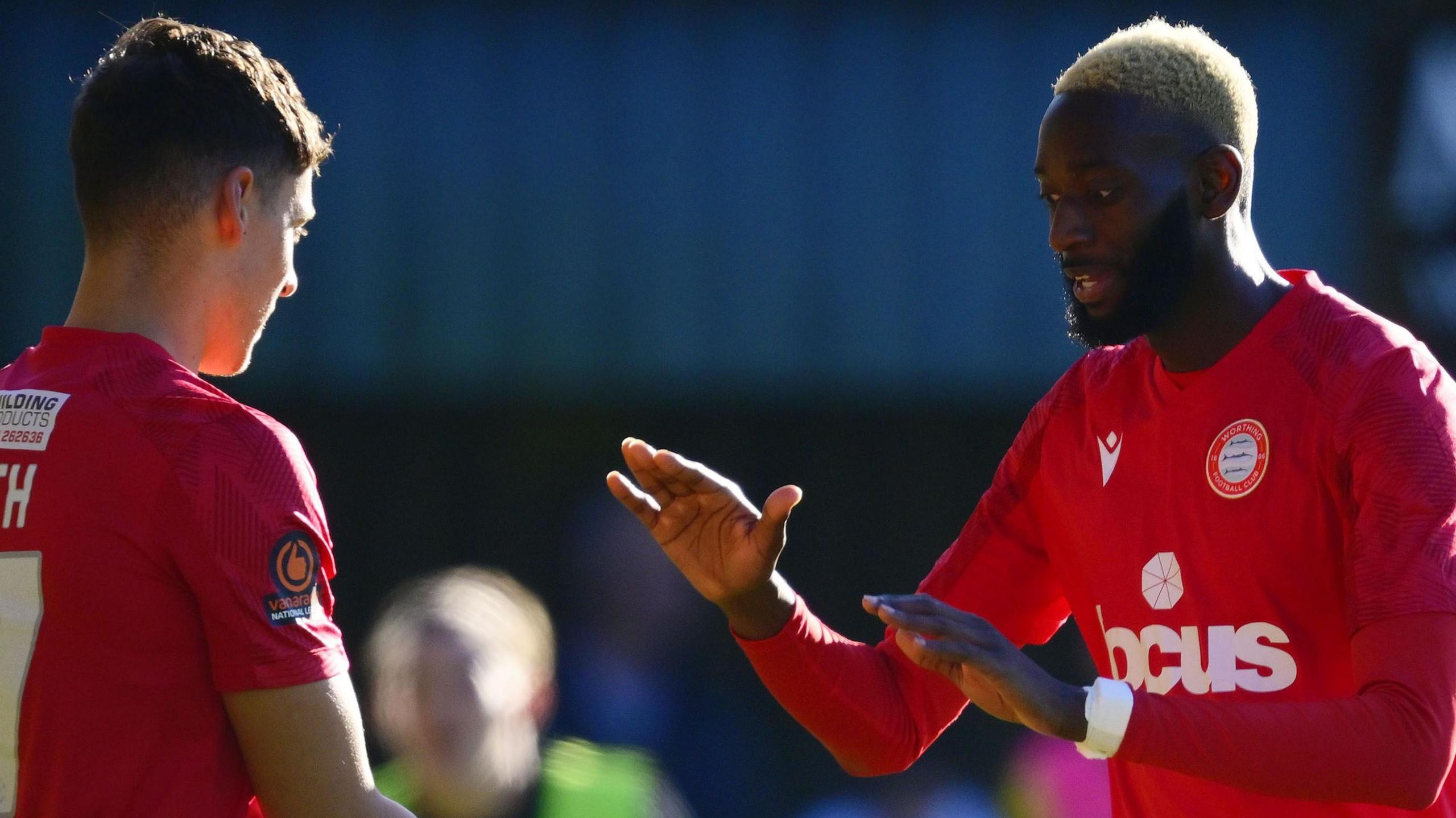 Muhammadu Faal of Worthing FC