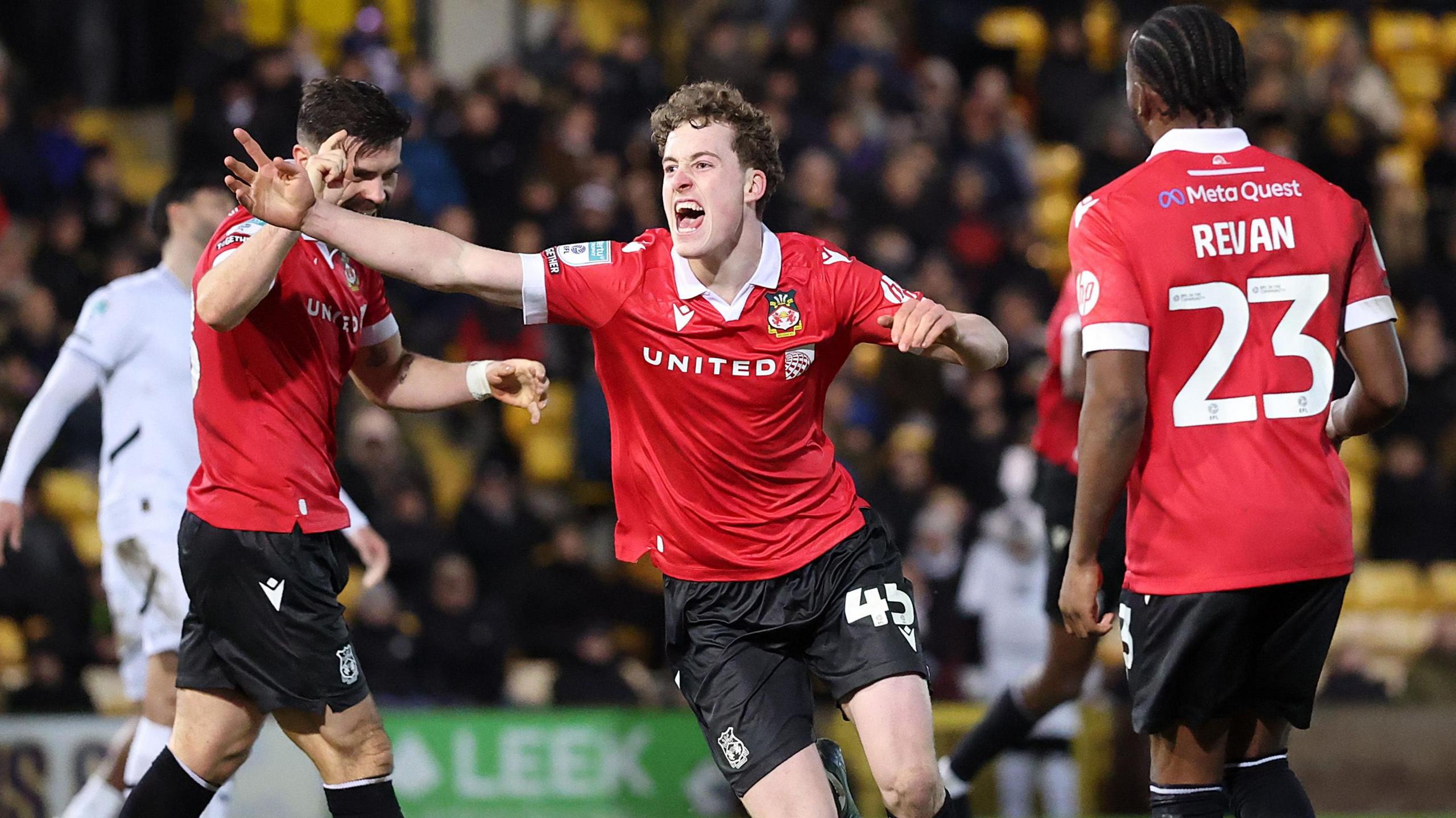 Wrexham's Harry Ashfield hoping to make Wembley 'dream' a reality - BBC Sport