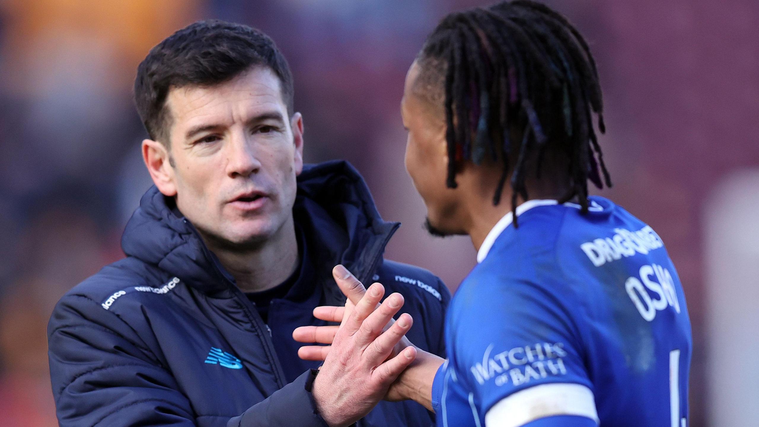 Gabriel Osho with Brian Barry-Murphy