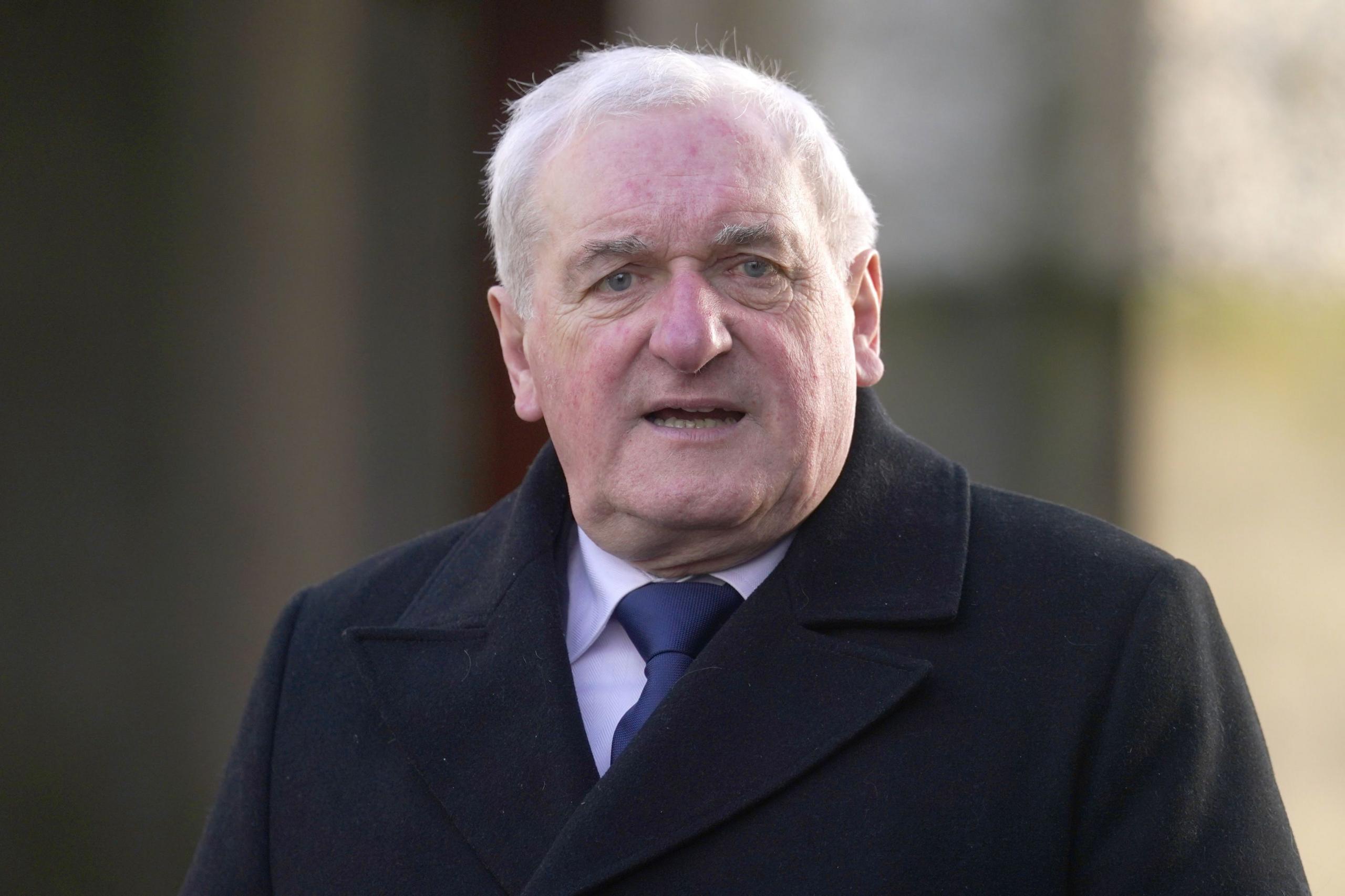 Former taoiseach Bertie Ahern