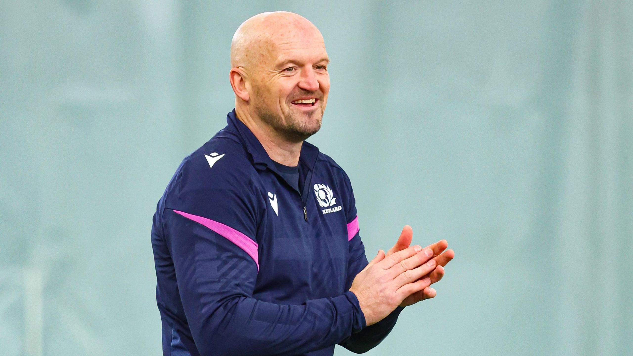 Scotland head coach Gregor Townsend in training