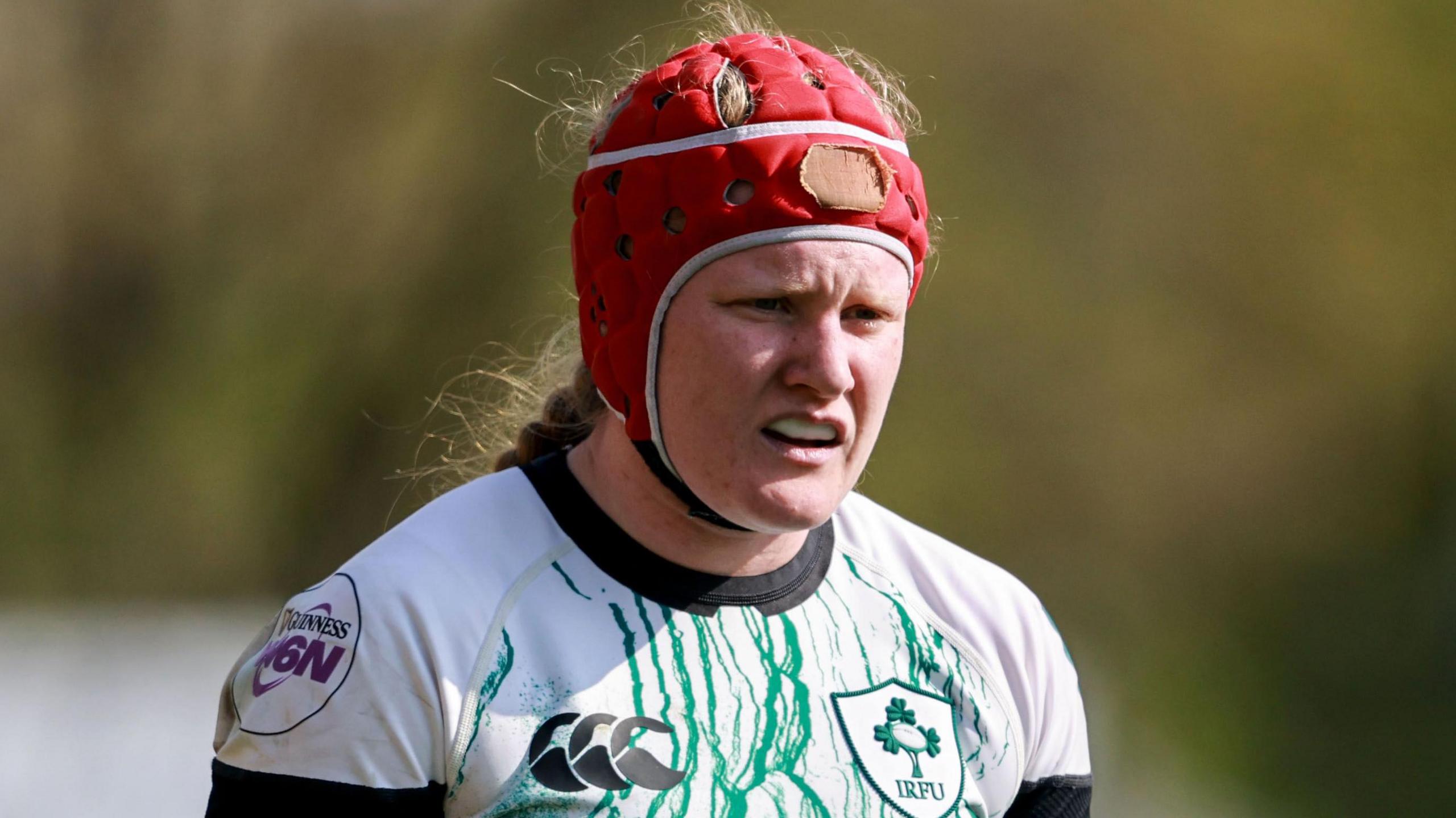 Aoife Wafer pictured in action during the Women's Six Nations