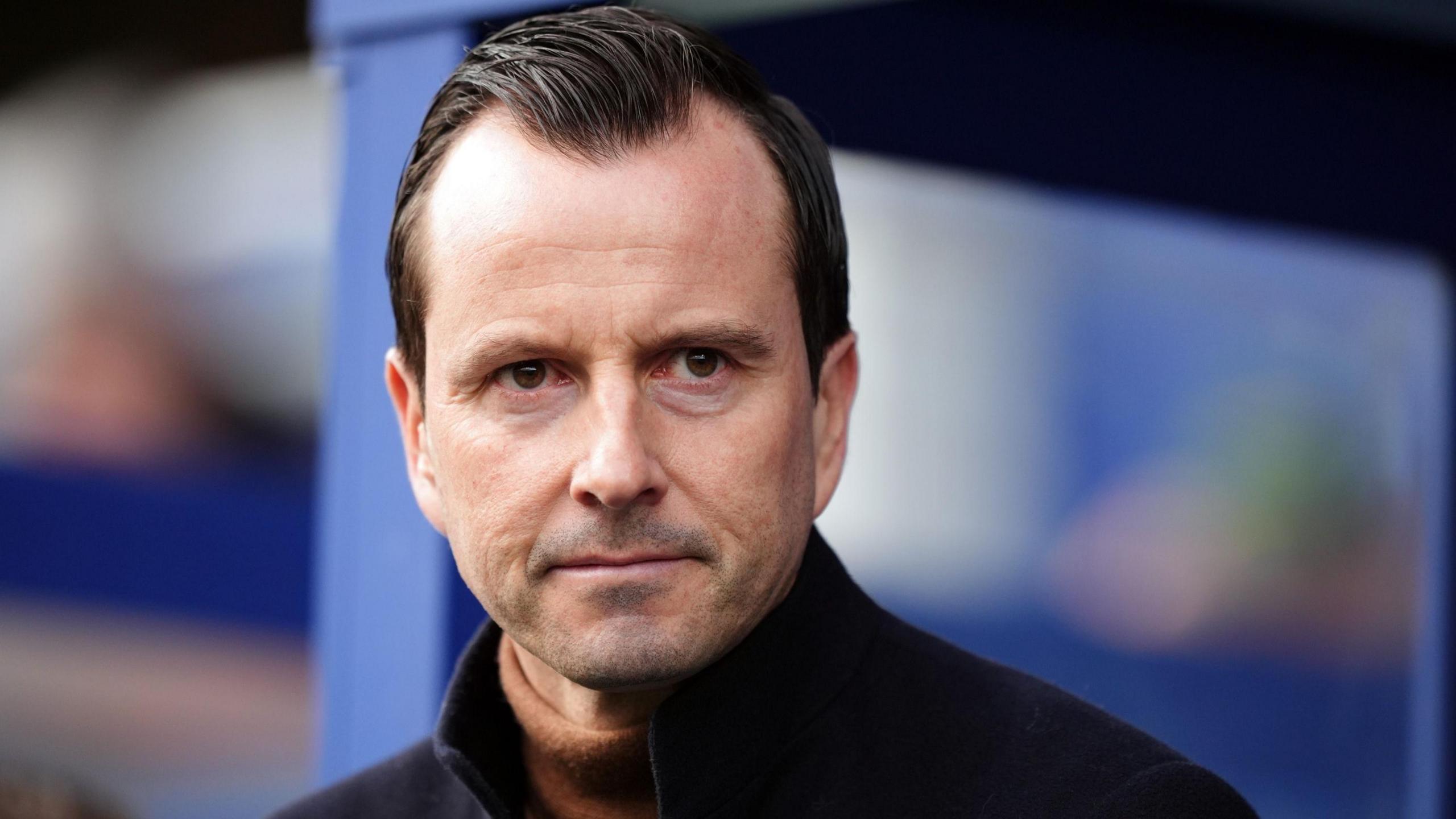 Julien Stephan looks on from the dugout