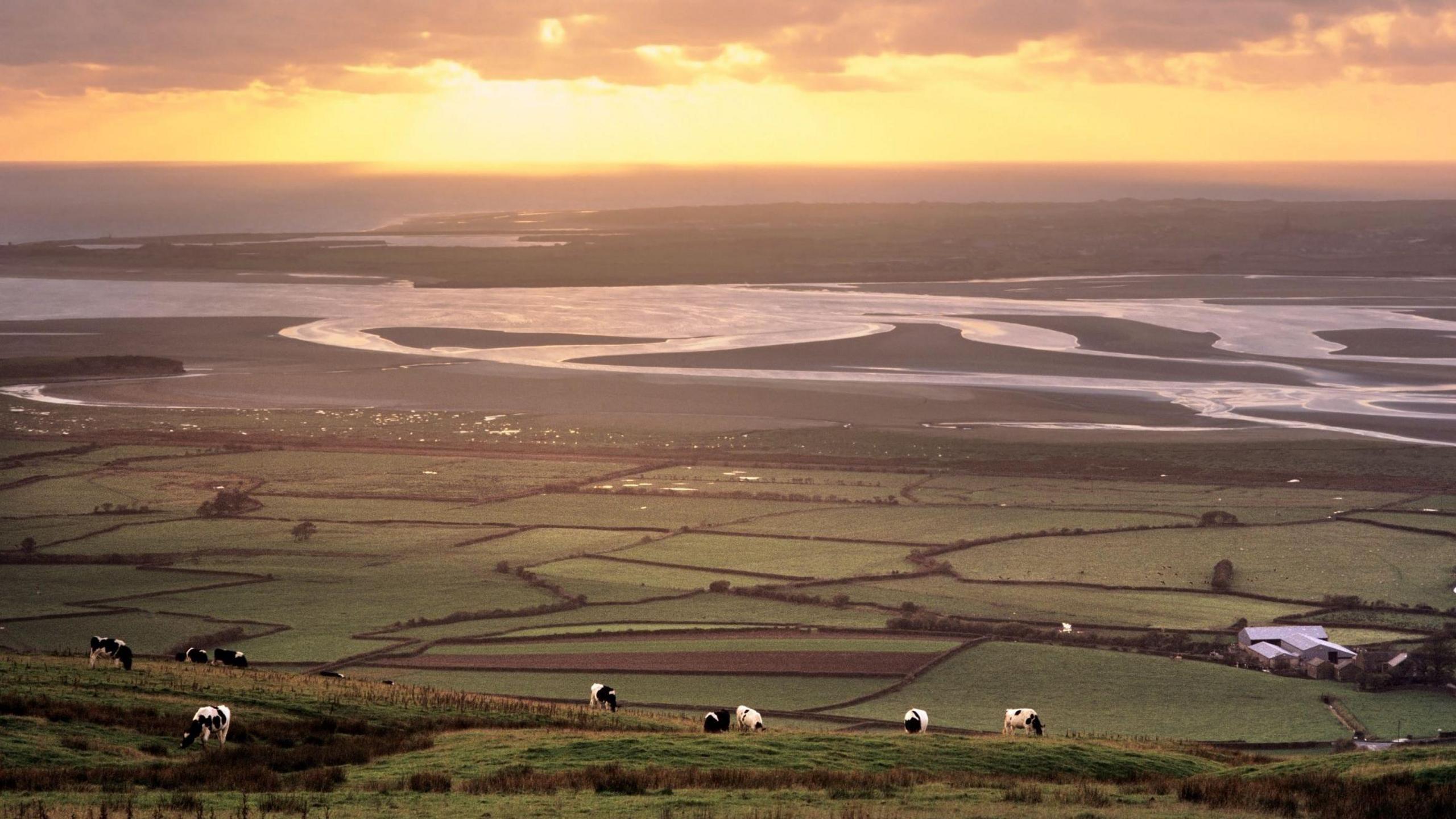 Sunset over the Duddon Estuary