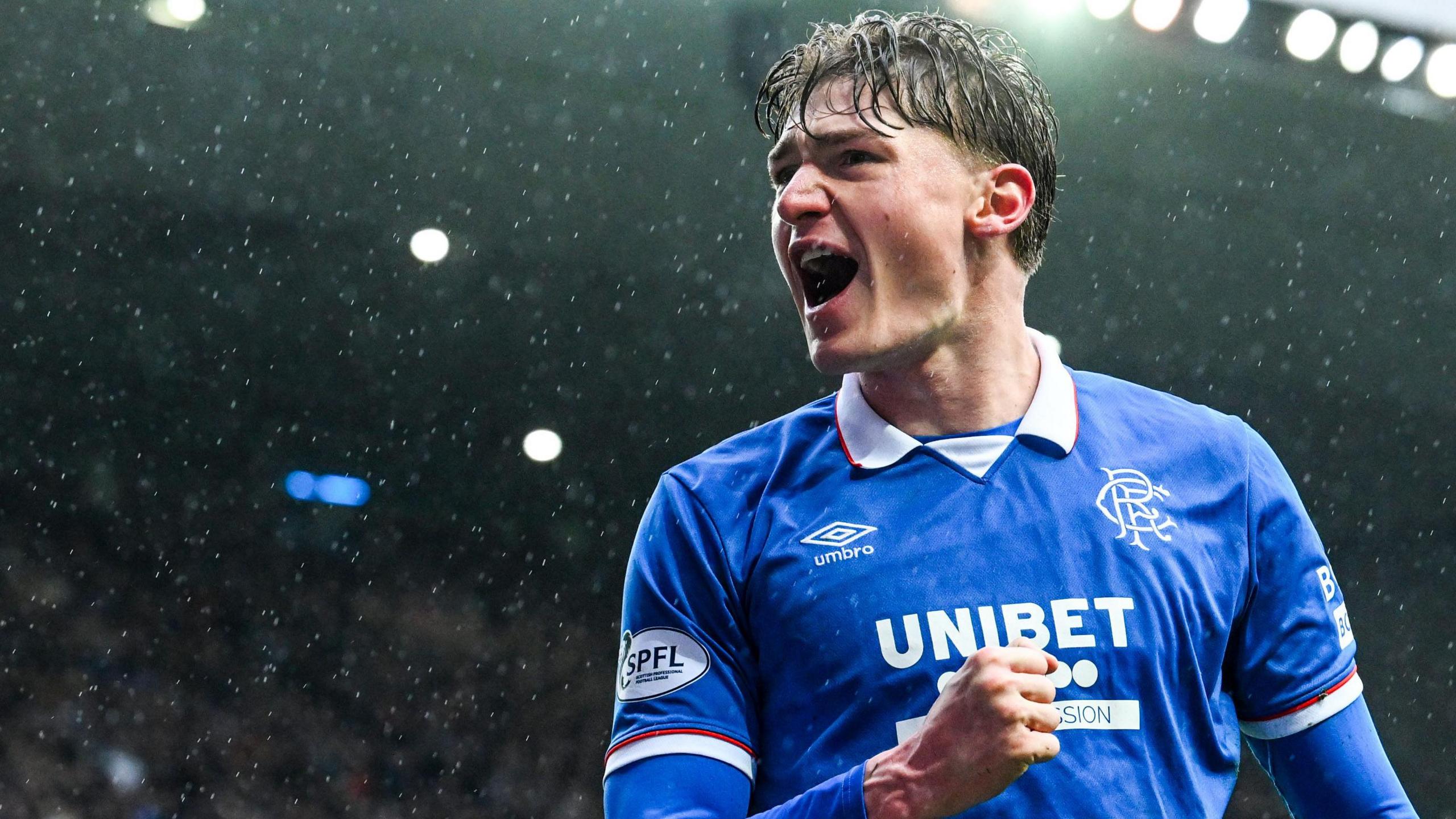 Rangers forward Ryan Naderi