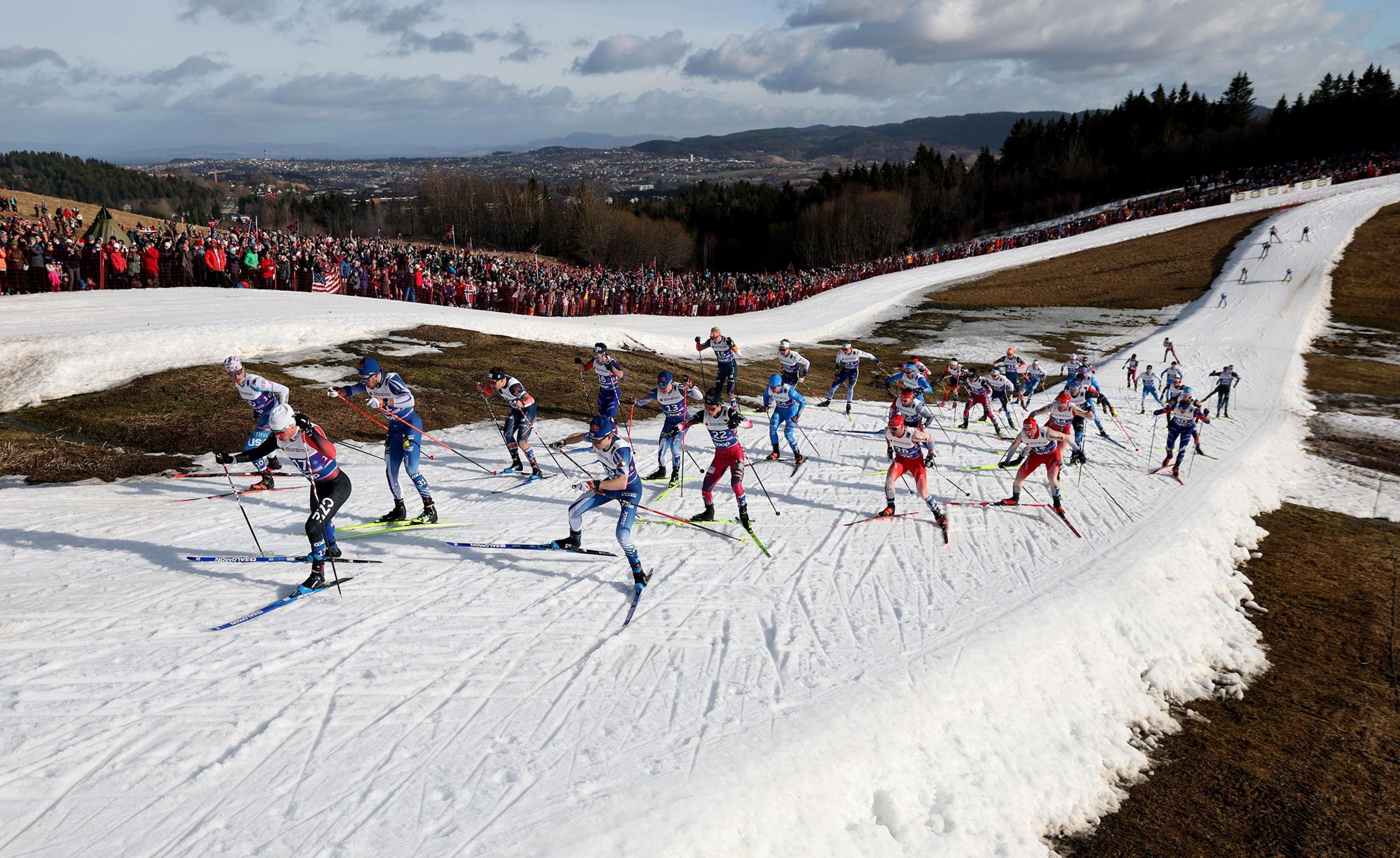 Cross-Country Men's Mass 50km of the FIS Nordic World Ski Championships Trondheim in Trondheim, Norway