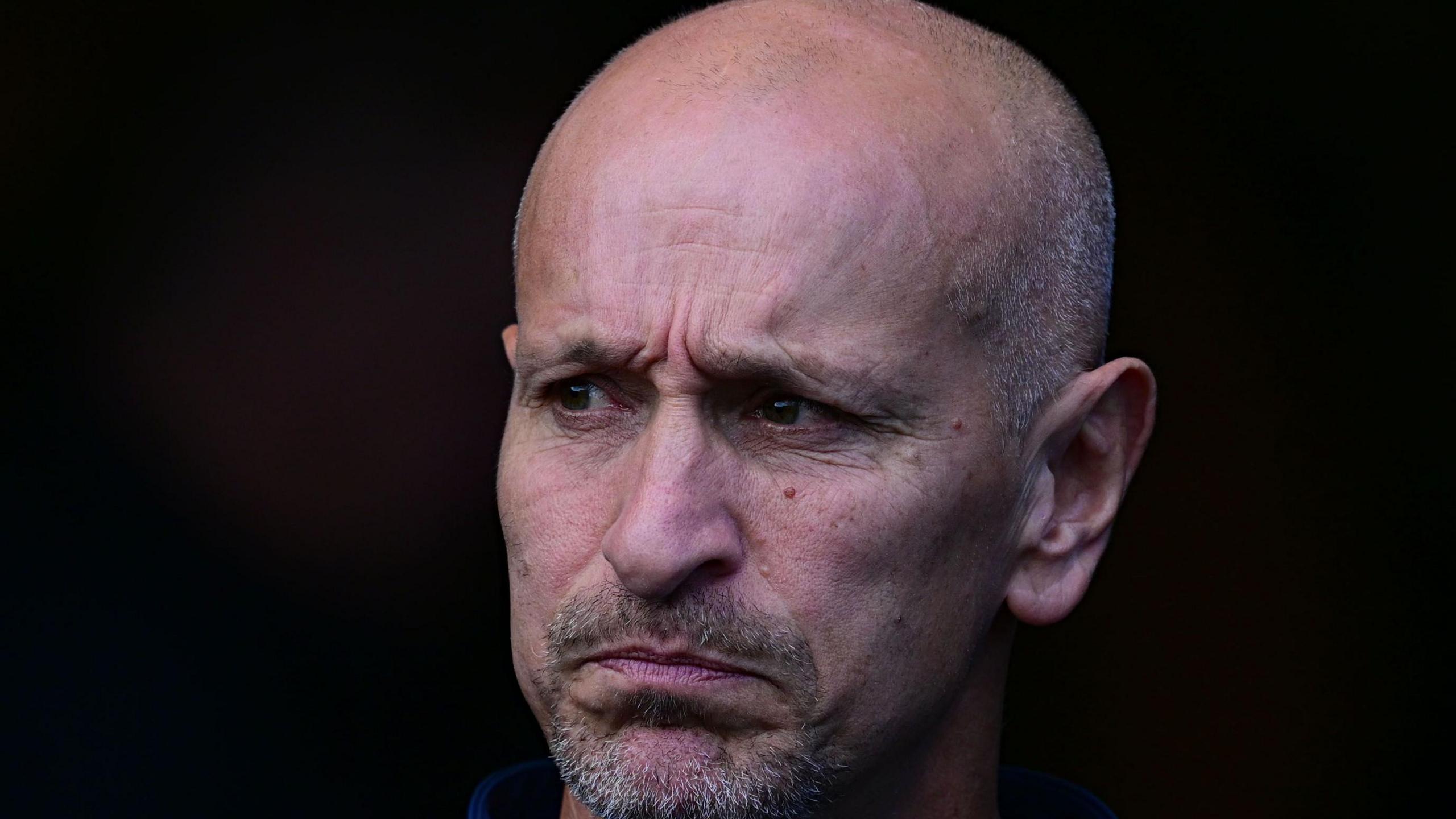 Newcastle Red Bulls Alan Dickens looks on as his side lose again to remain bottom of the Gallagher Prem