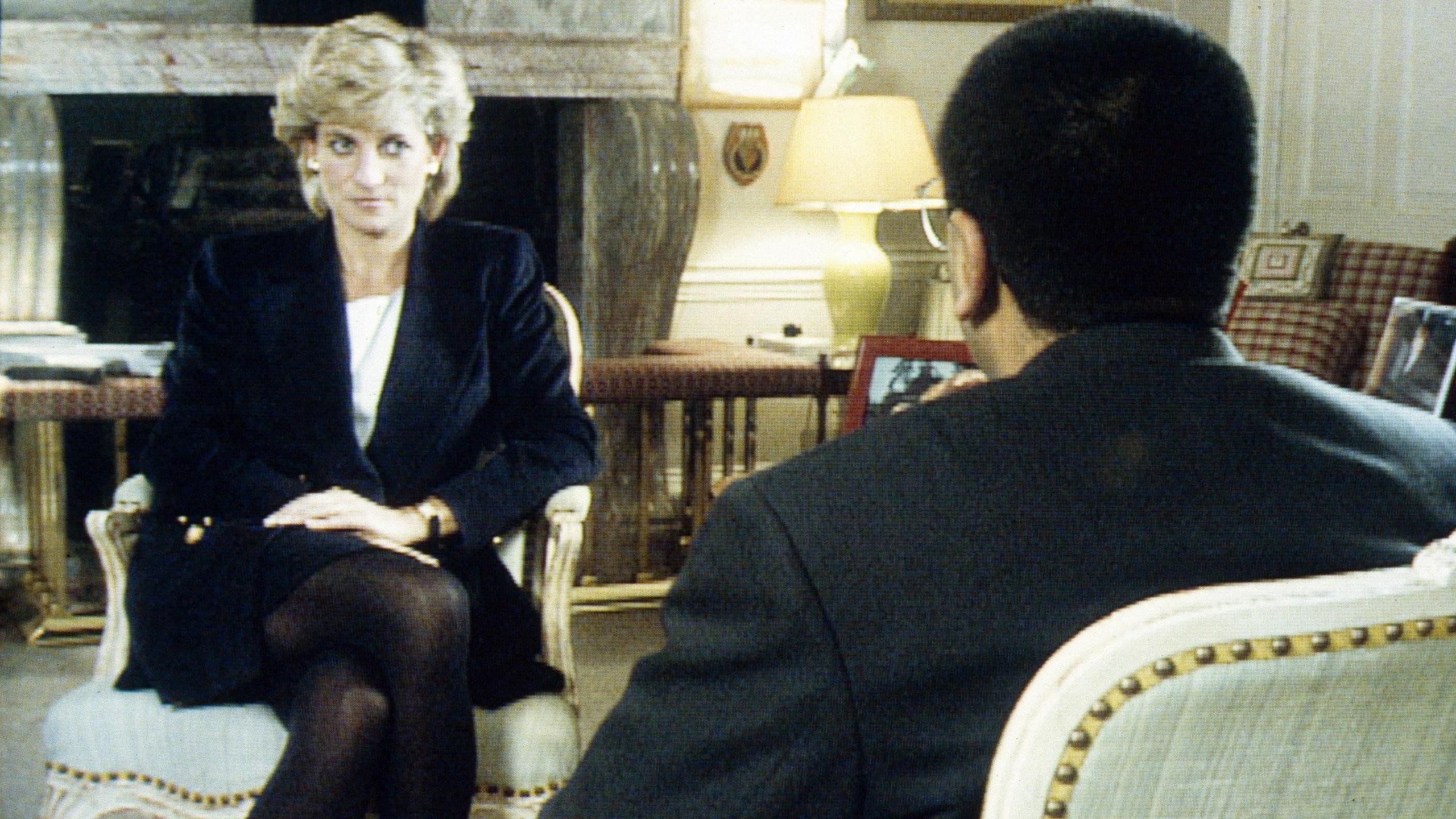 Princess Diana speaking to Martin Bashir on Panorama in 1995