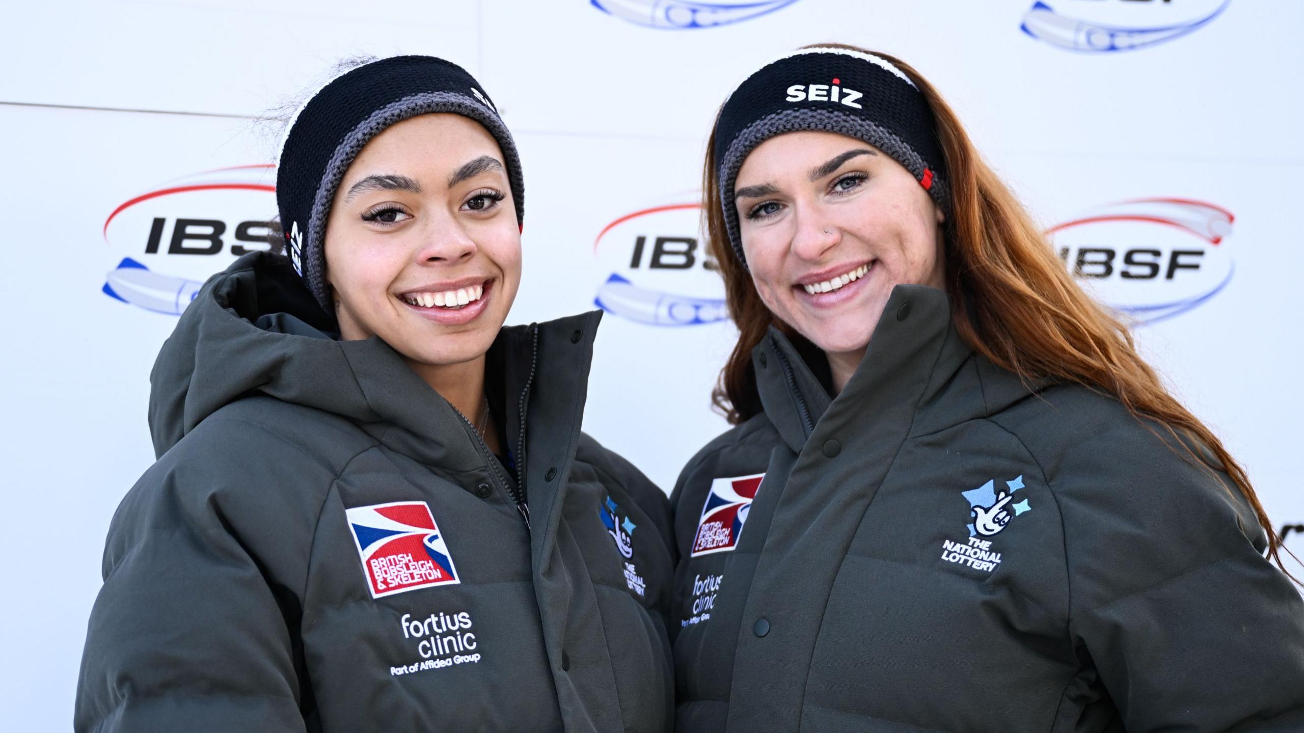 Kya Placide (left) with Adele Nicoll
