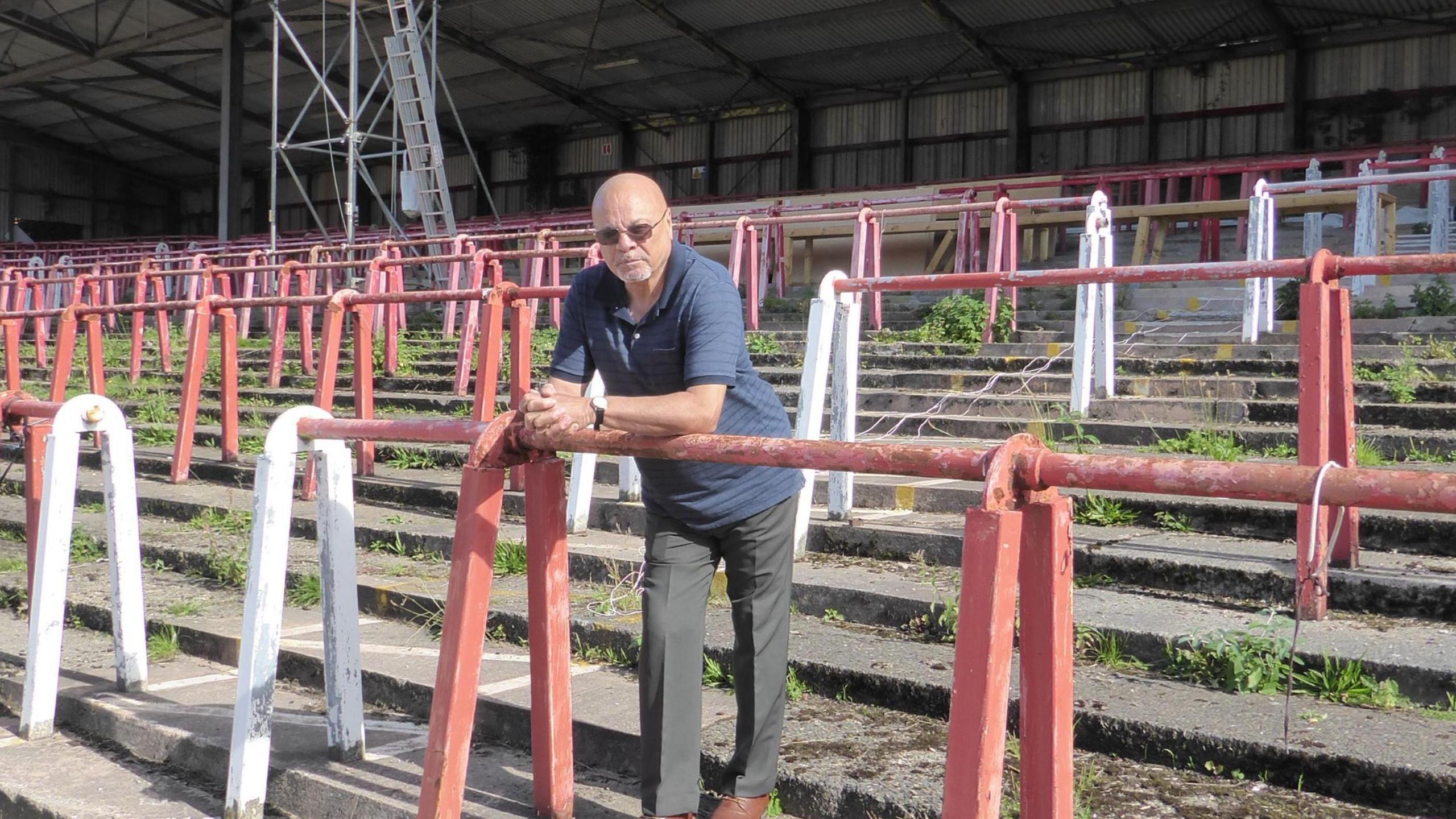 Steve Stacey at the Racecourse