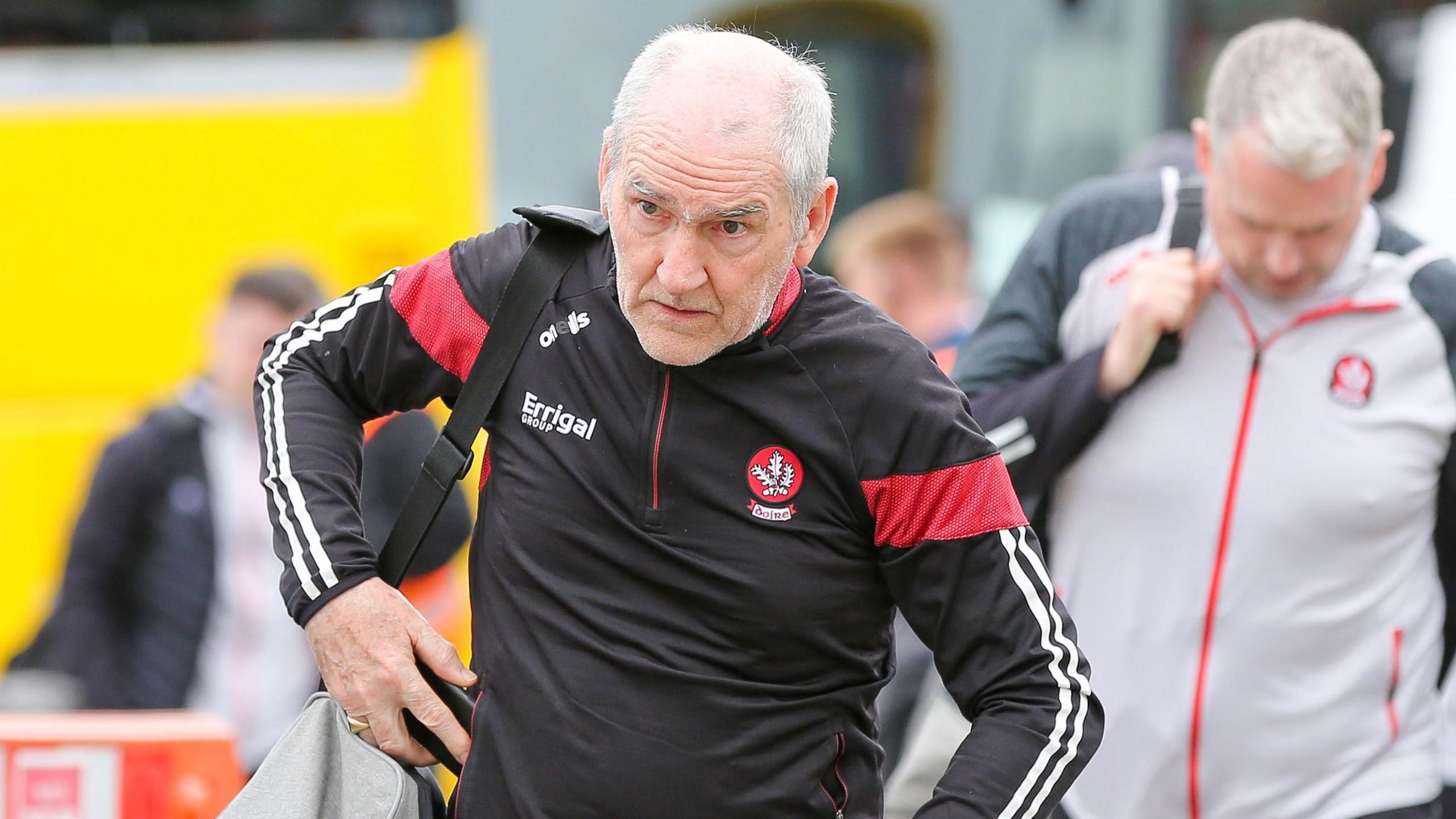 Derry manager Mickey Harte