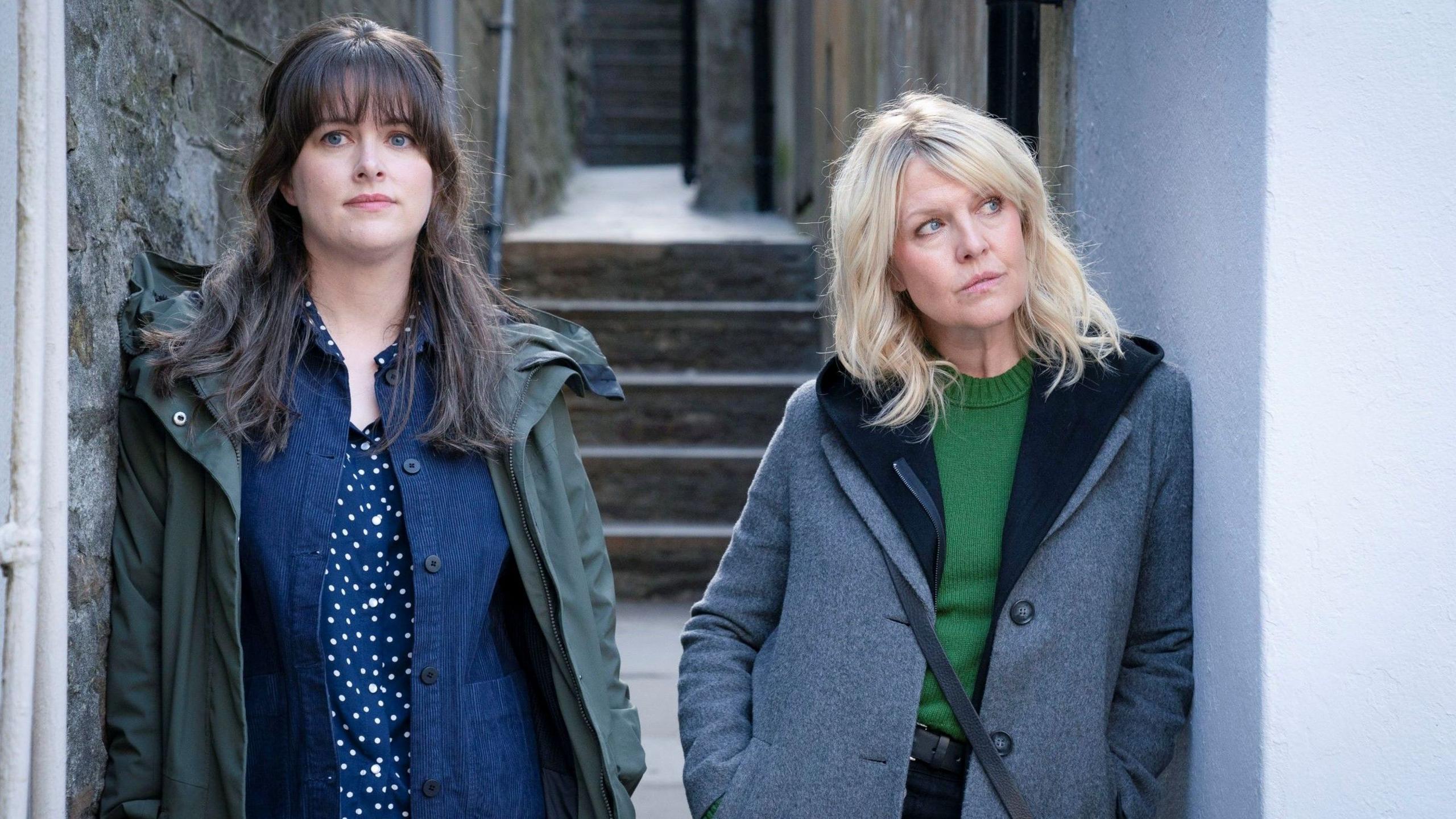 Ashley Jensen and Alison O’Donnell in Shetland