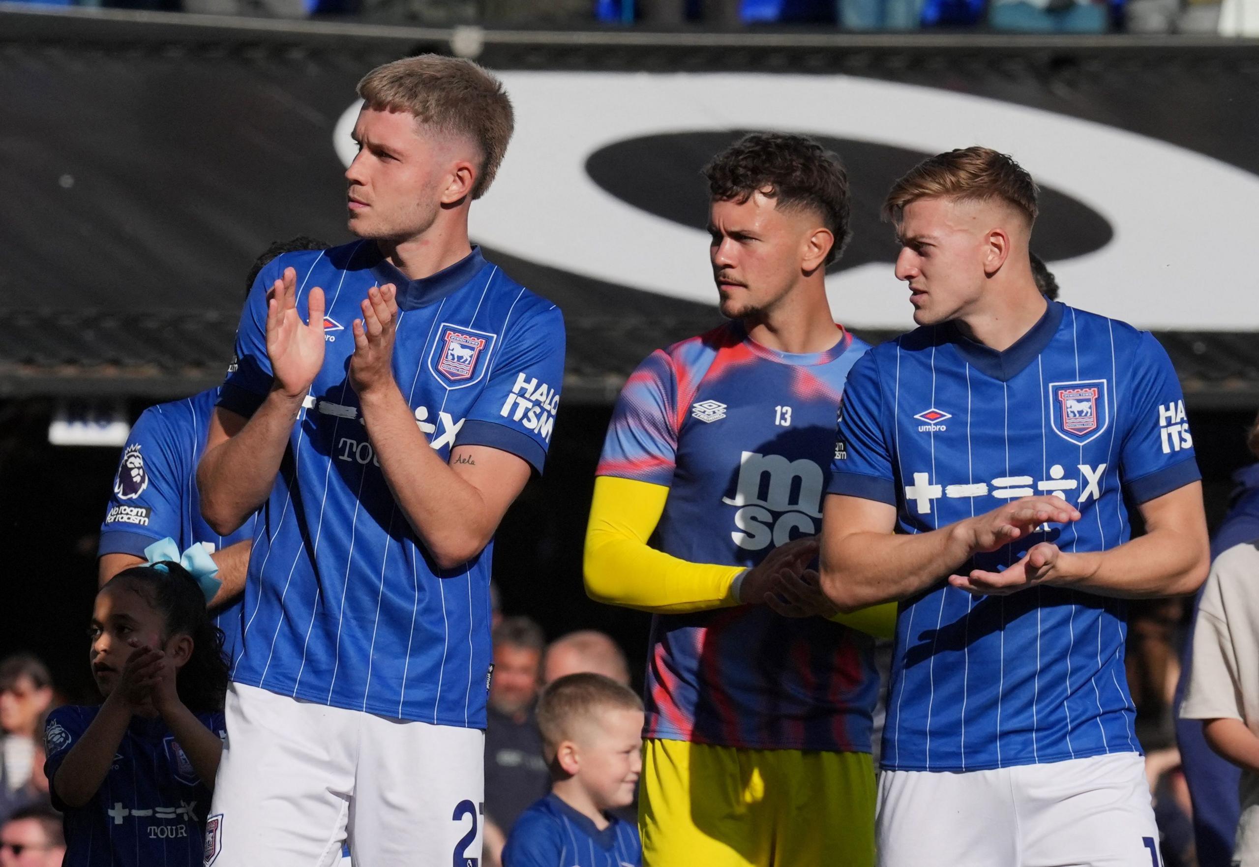Ipswich Town players
