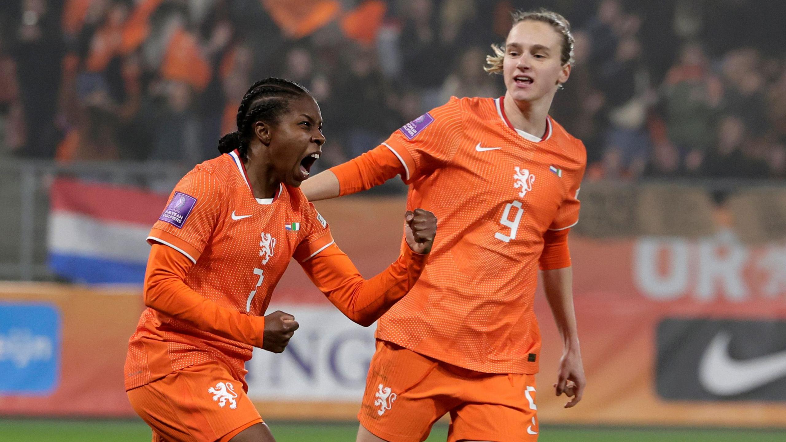 Lineth Beerensteyn celebrates