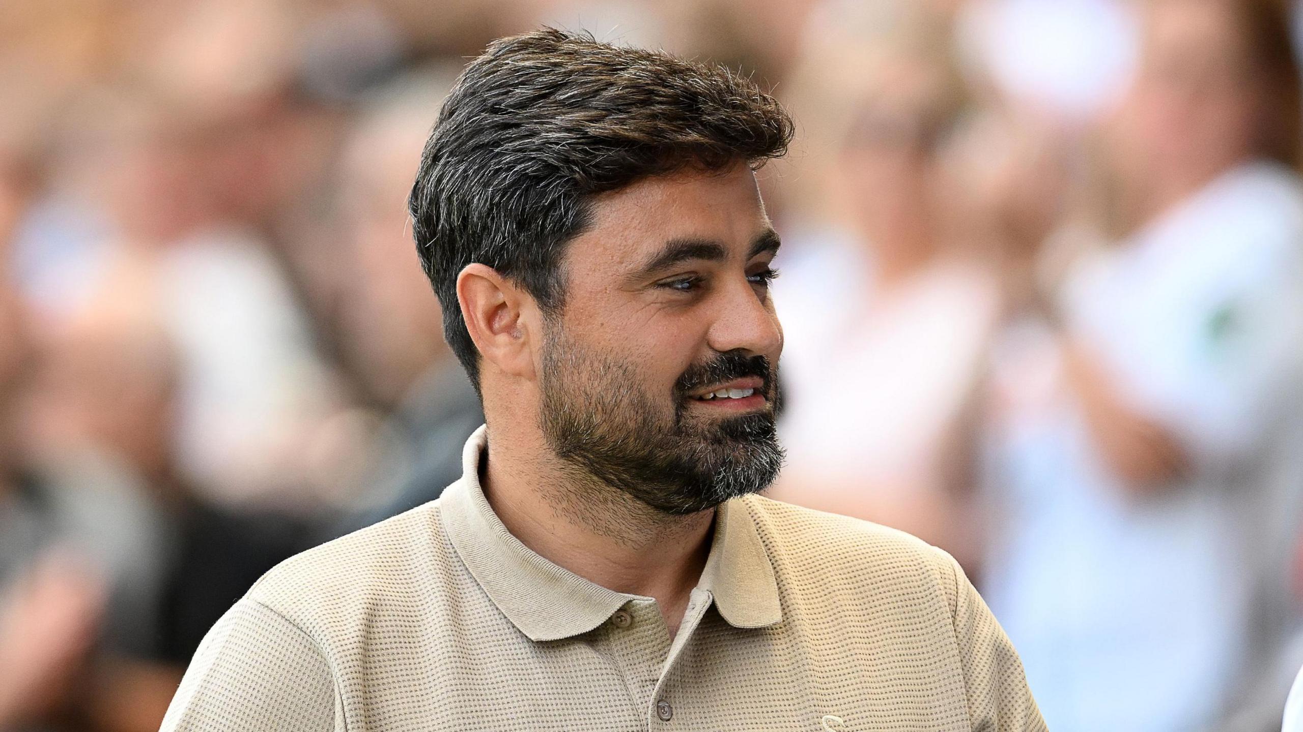 Vitor Matos on the Swansea touchline