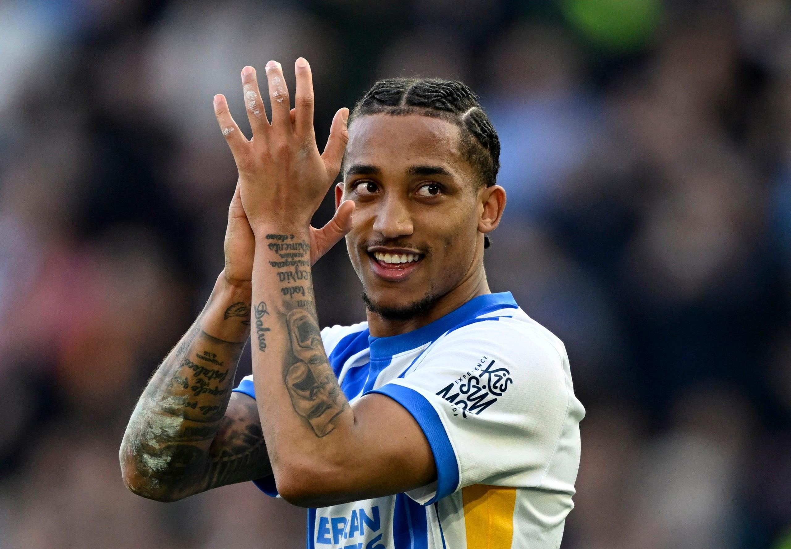 Brighton forward Joao Pedro