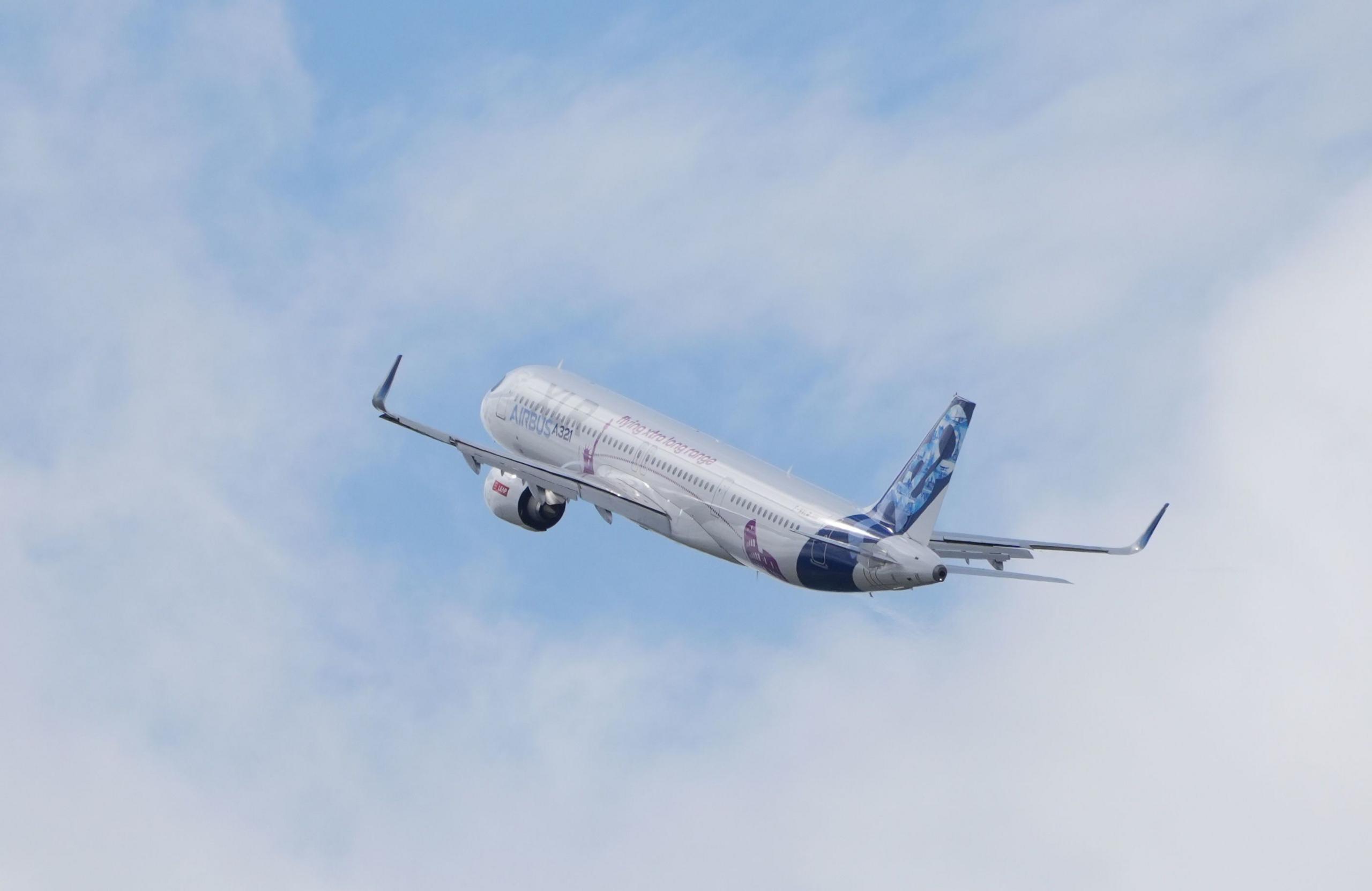 Airbus A321 jet