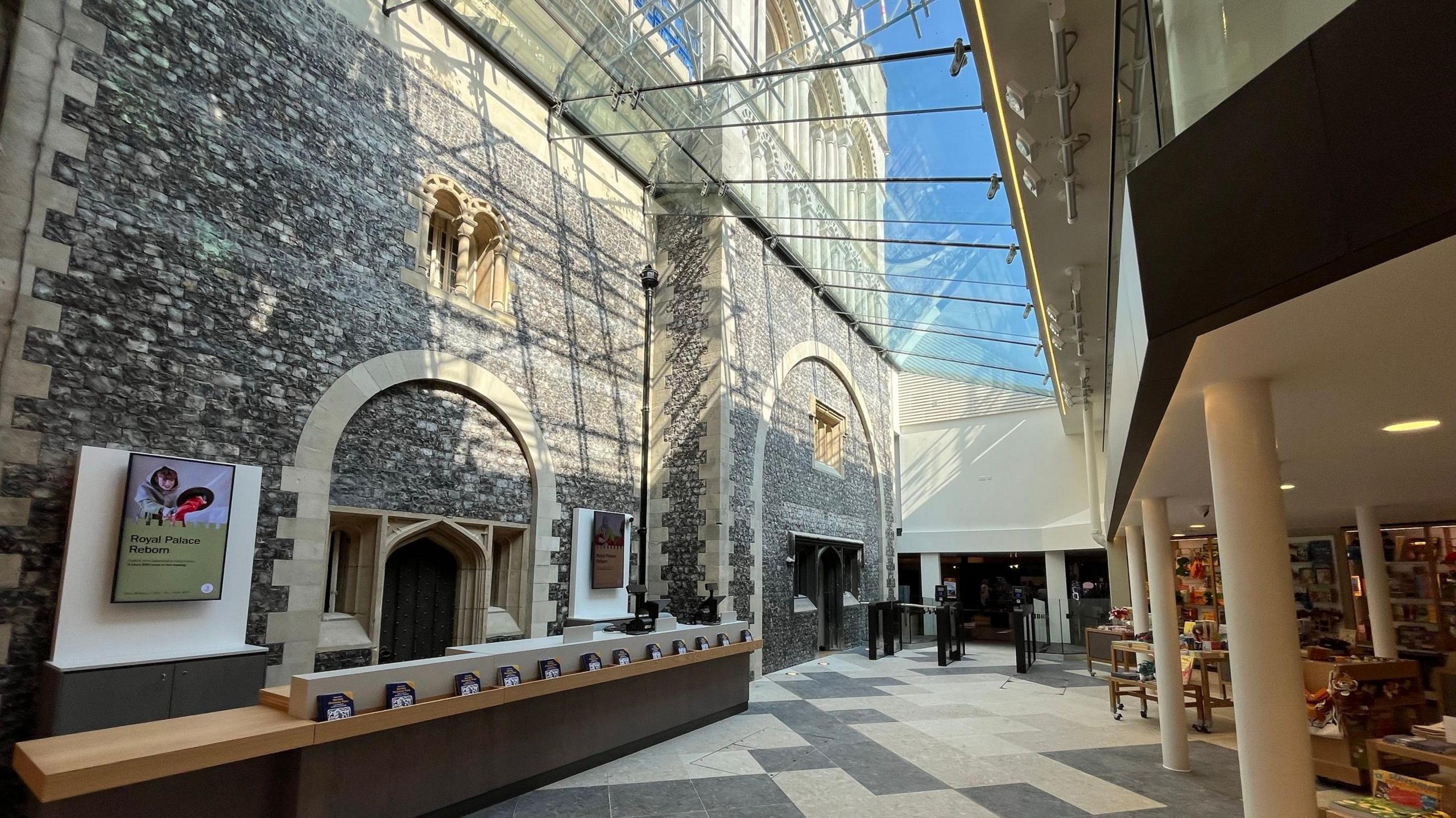 Entrance of Norwich Castle