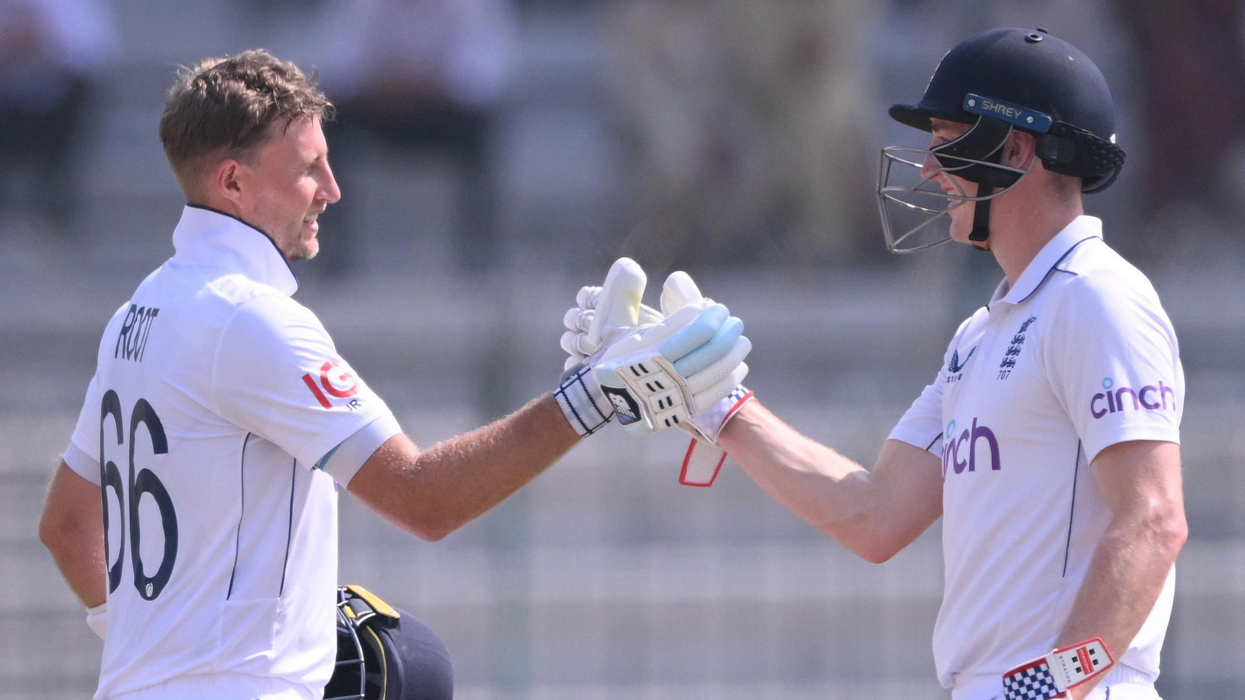 Joe Root and Harry Brook