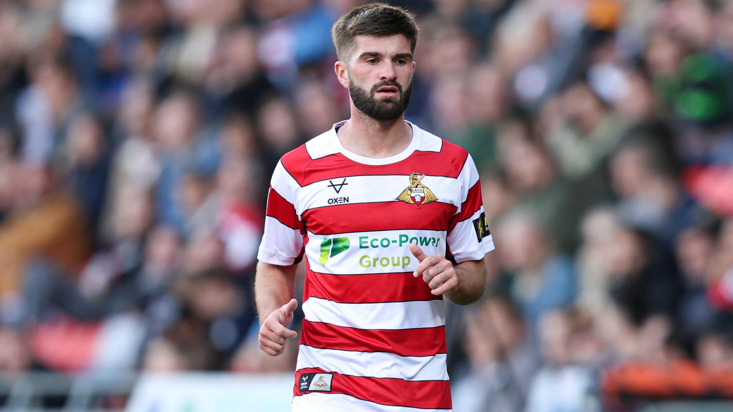 Brandon Fleming in action for Doncaster Rovers