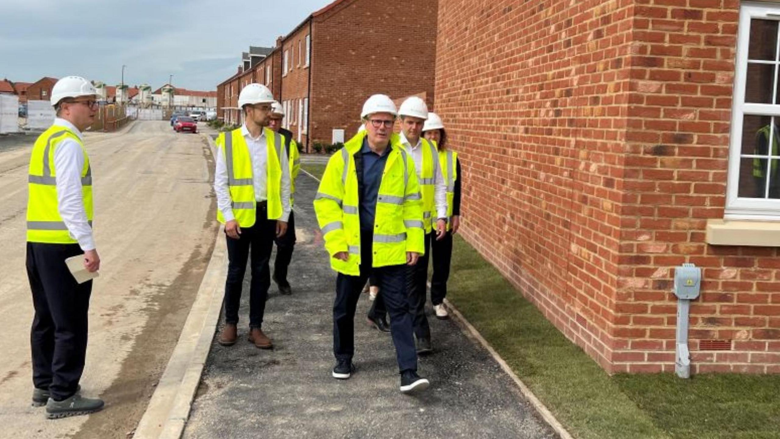 Sir Keir Starmer in Fulford