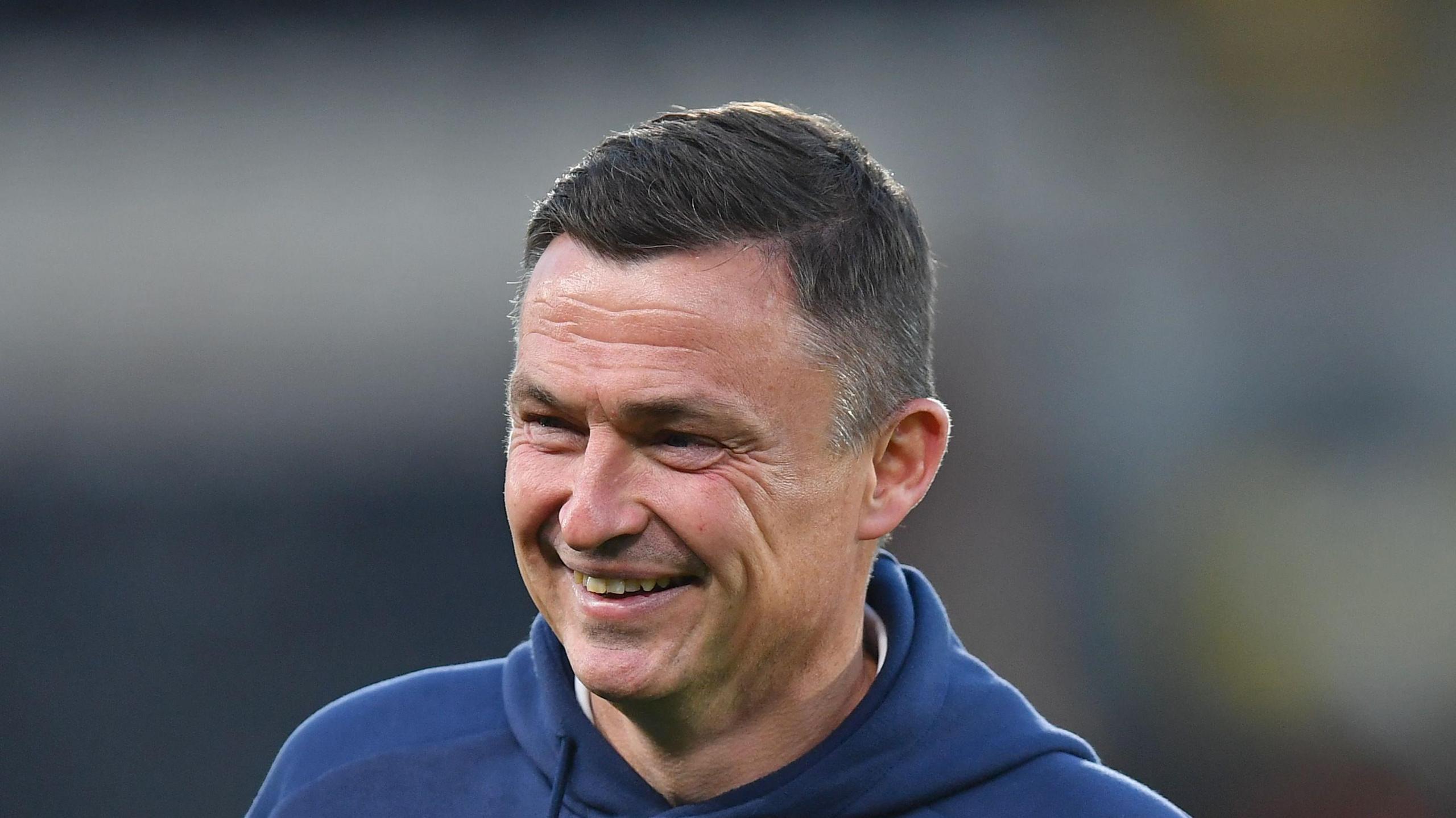 Paul Heckingbottom smiling