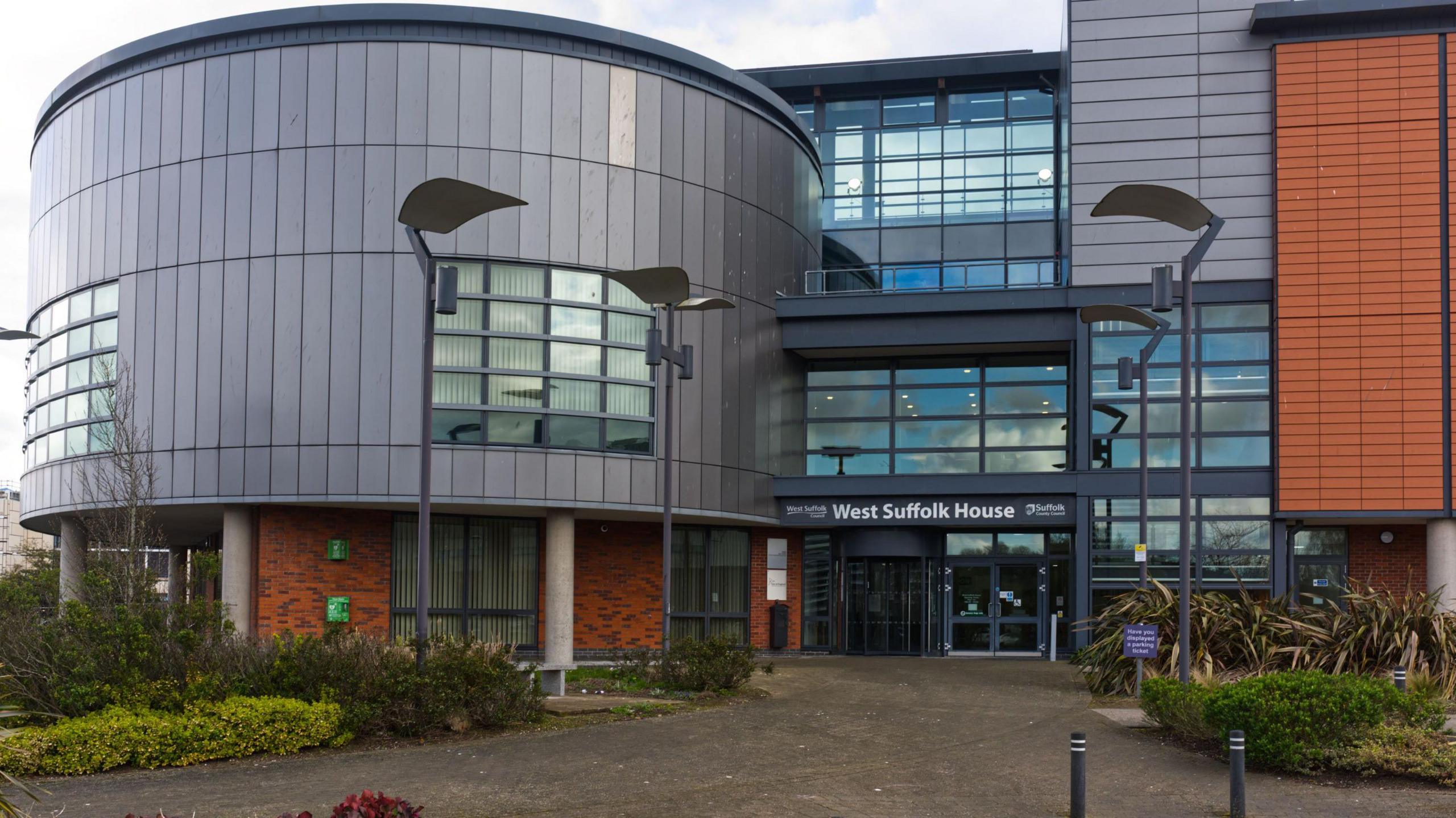 West Suffolk Council's headquarters at West Suffolk House in Bury St Edmunds